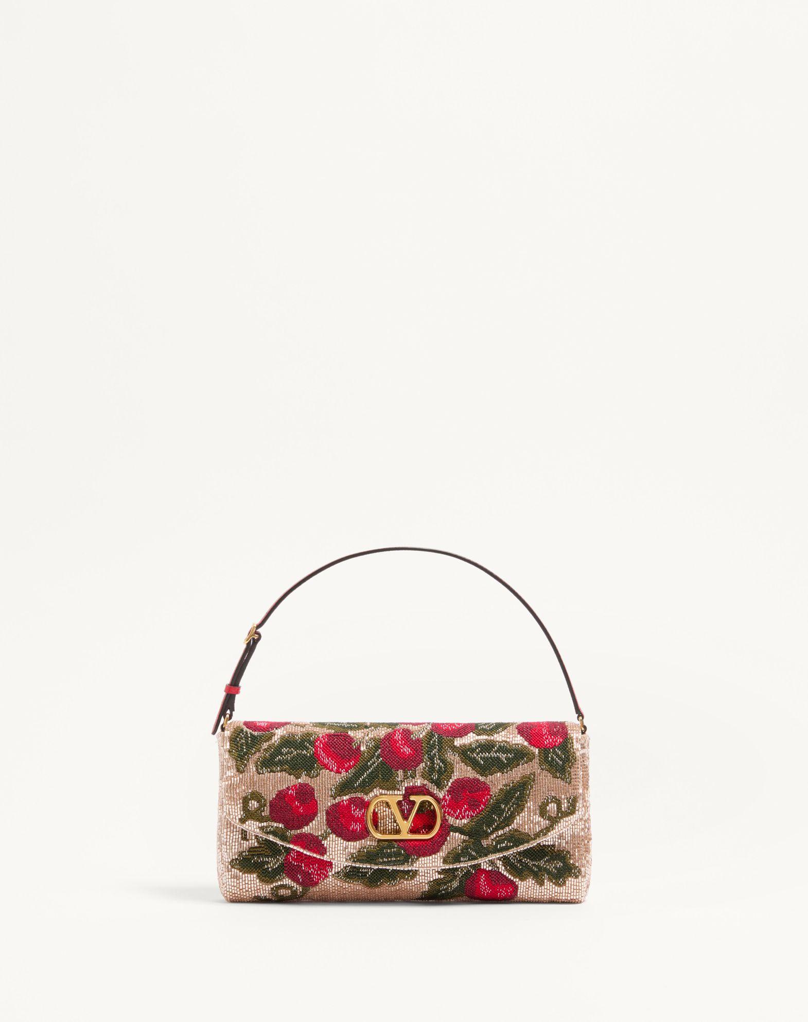 Valentino Garavani Vain Soft Embroidered Small Shoulder Bag Product Image