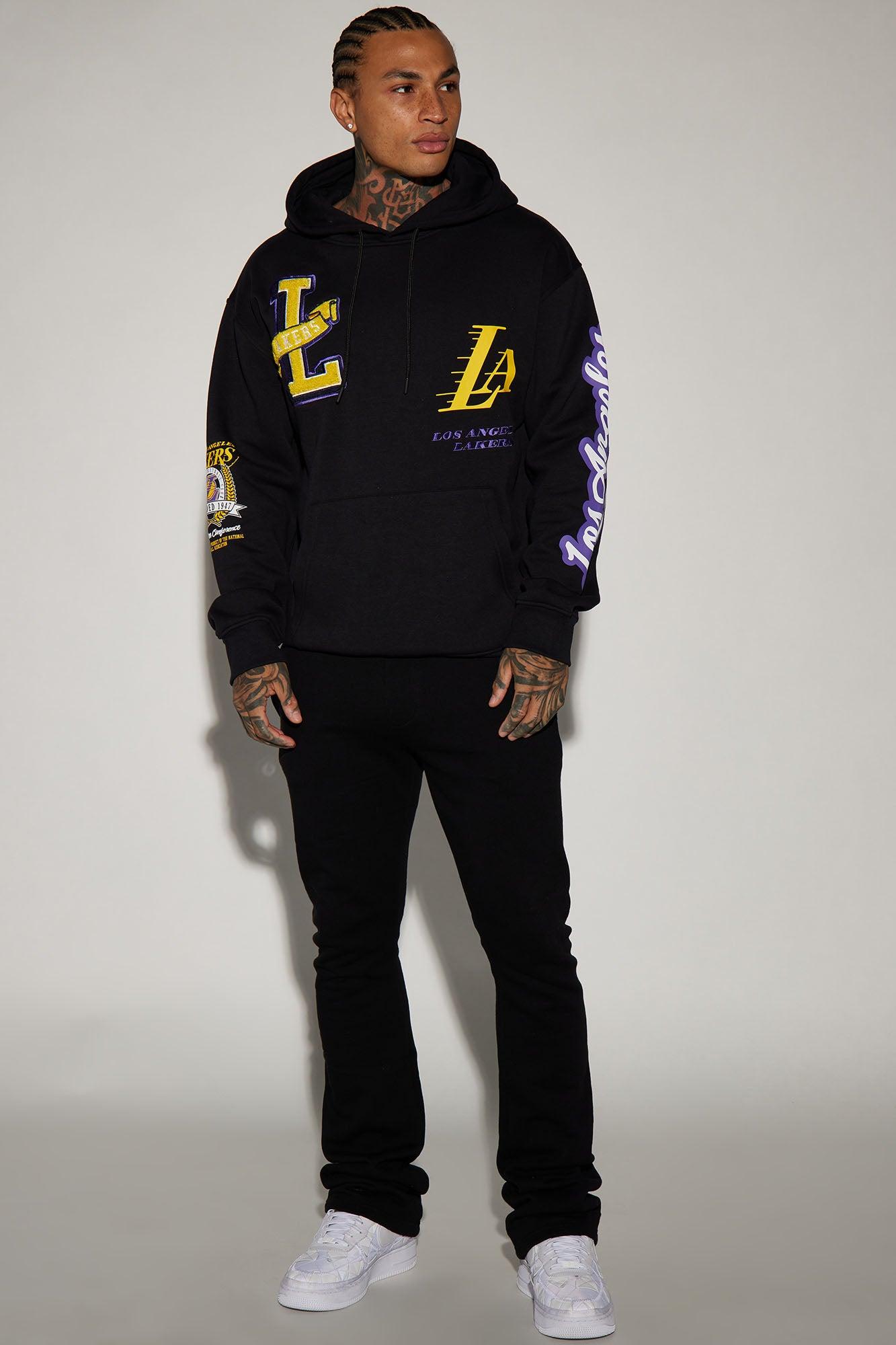 Lakers Campus Hoodie - Black Male Product Image