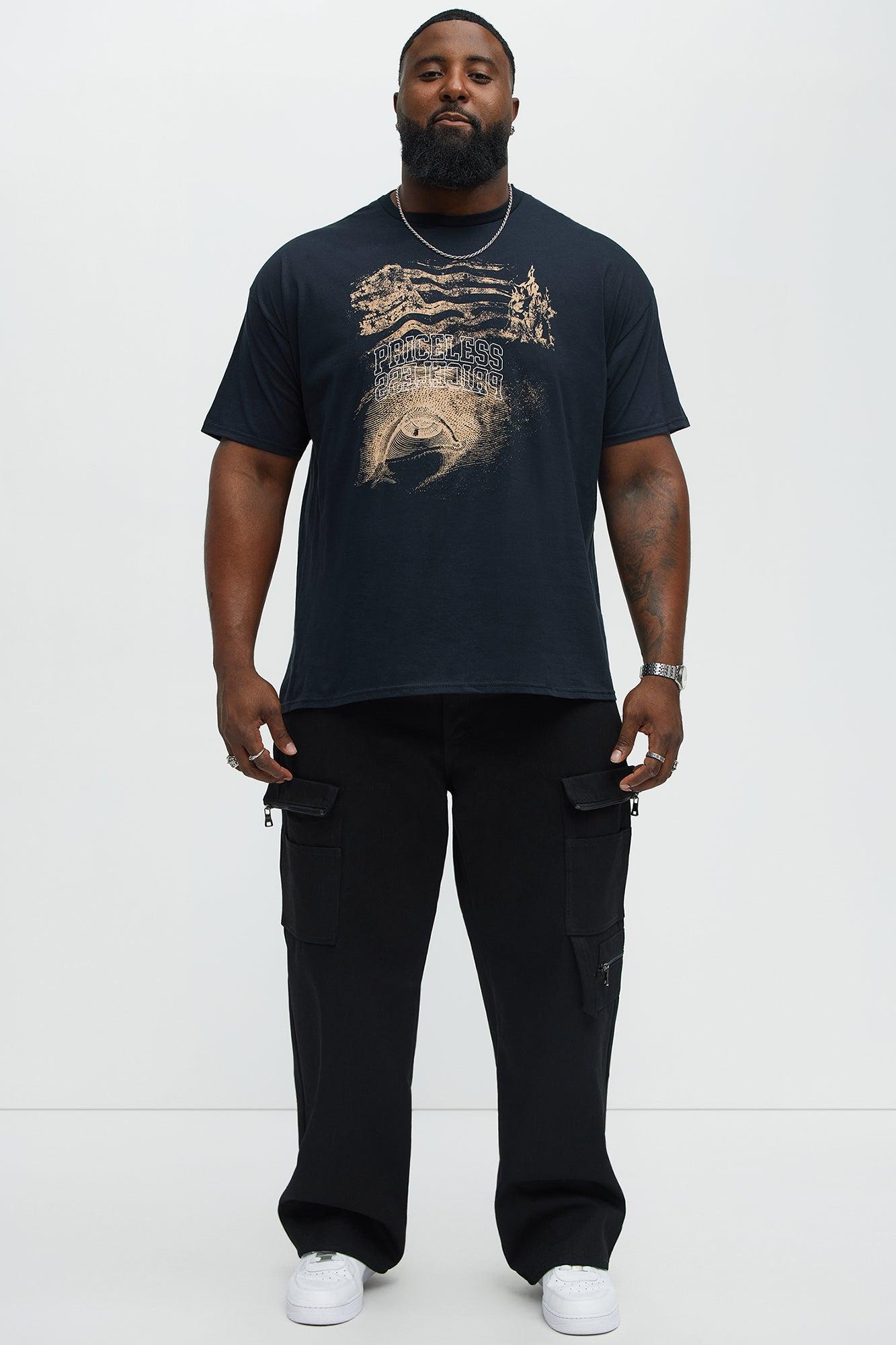More Than Just Things Short Sleeve Tee - Black Product Image