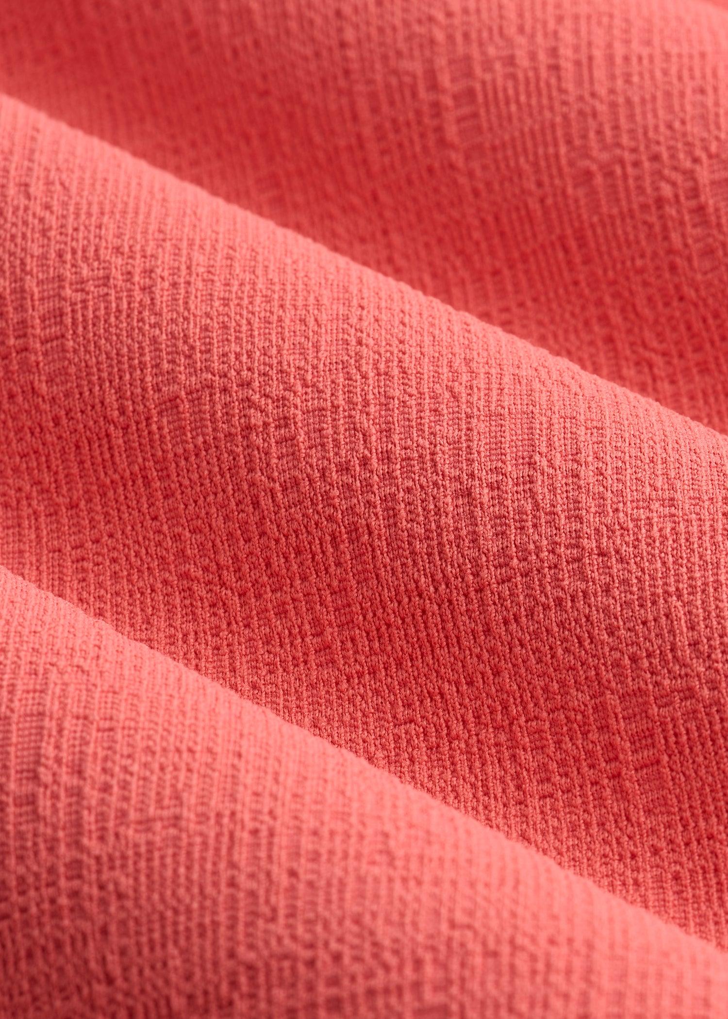 Midi Cross Back Sleeveless Dress for Tall Women in Sunset Coral Female Product Image