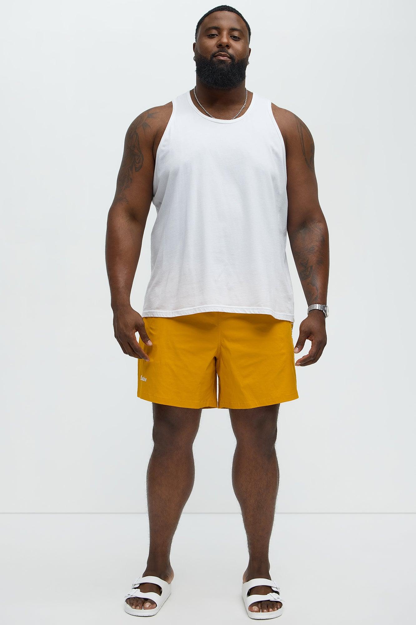 Creative Motion Swim Classic Trunk - Mustard Male Product Image