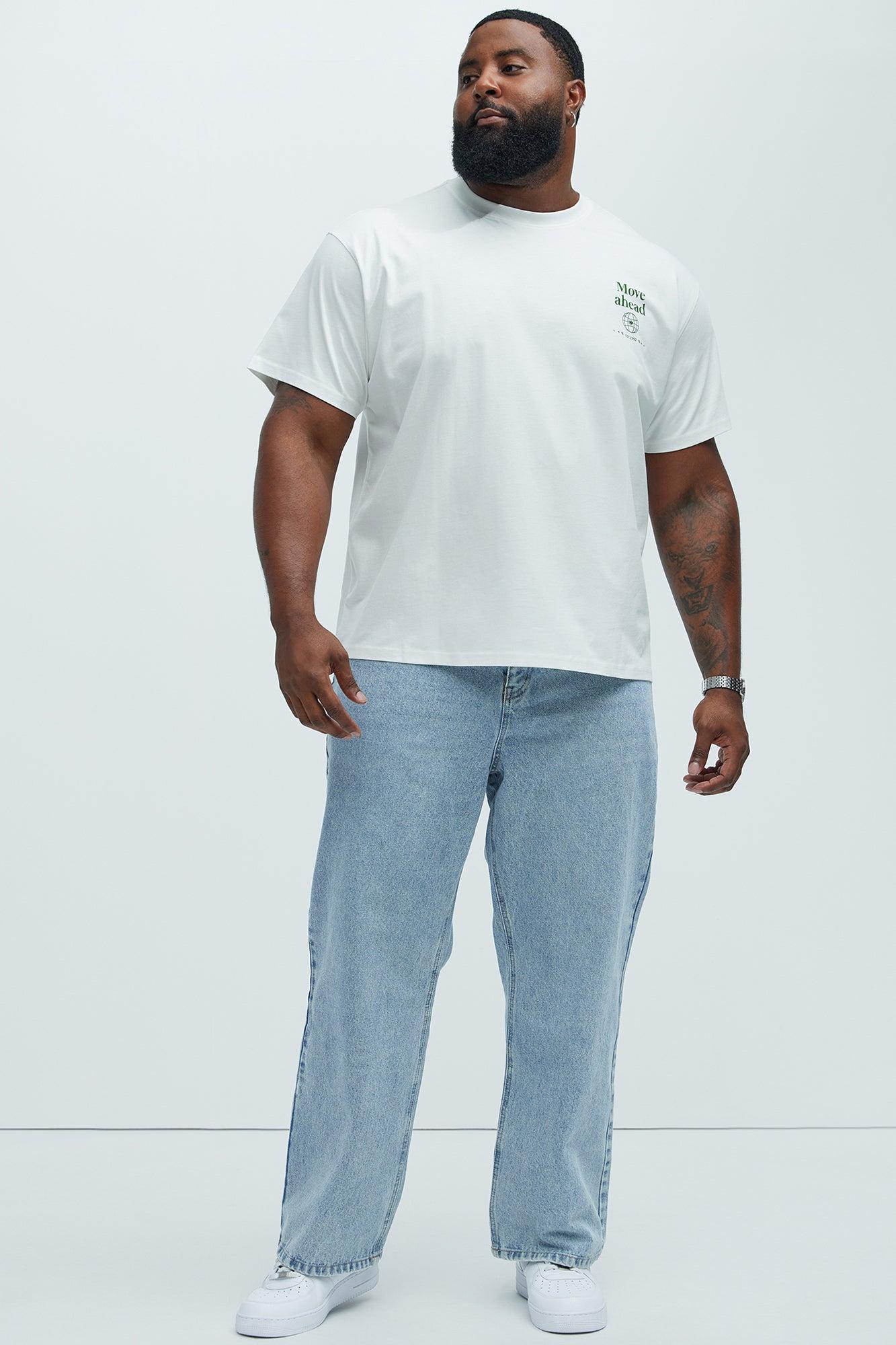 Dean Straight Jeans - Light Blue Wash Product Image