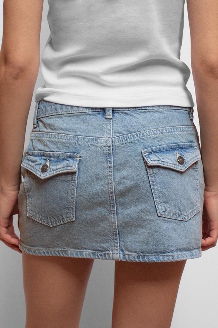 Skirt with pockets  Product Image