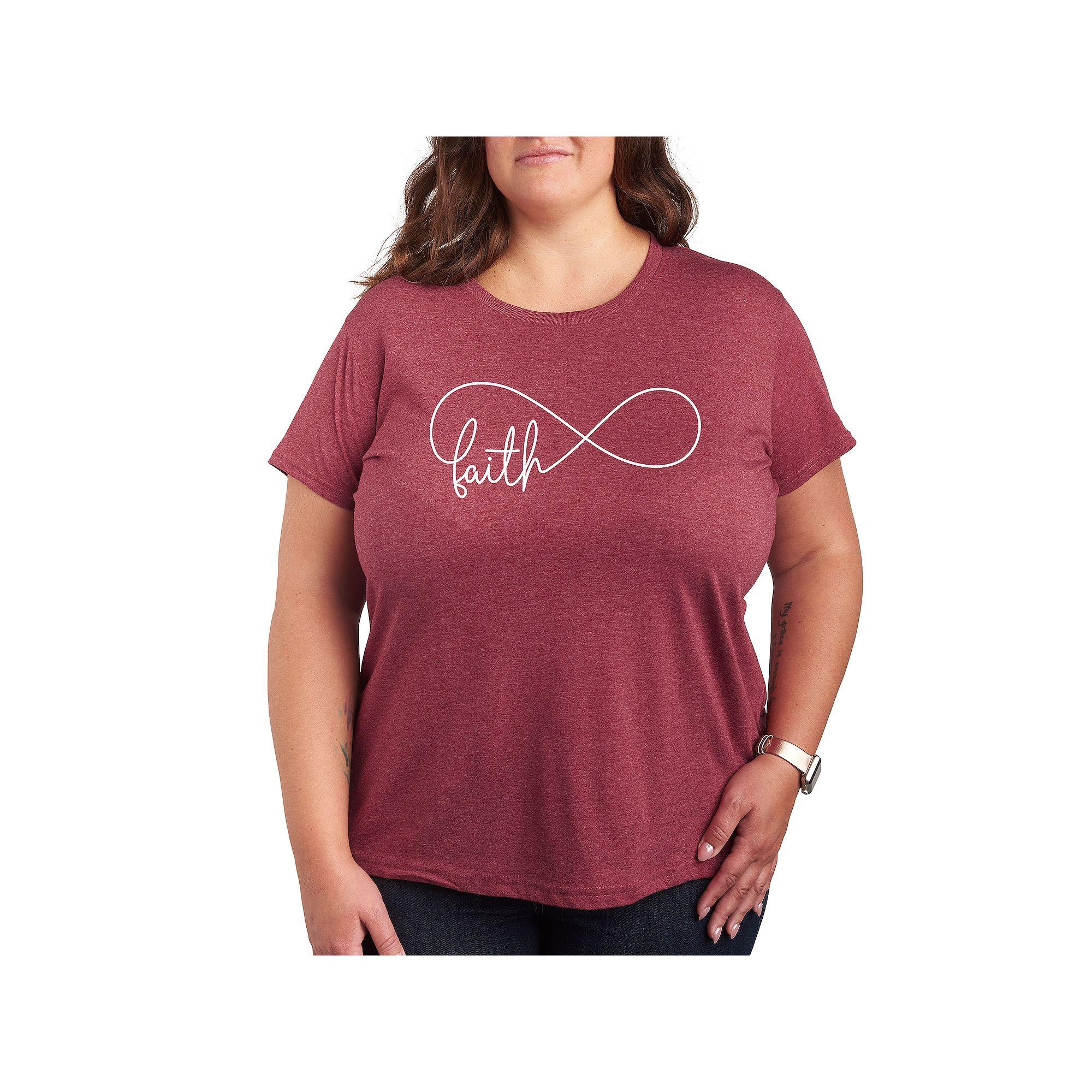 Plus Eternal Faith Graphic Tee, Women's,  Product Image