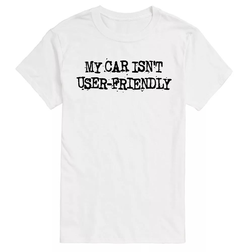 Men's My Car Isn't User Friendly Tee,  Product Image