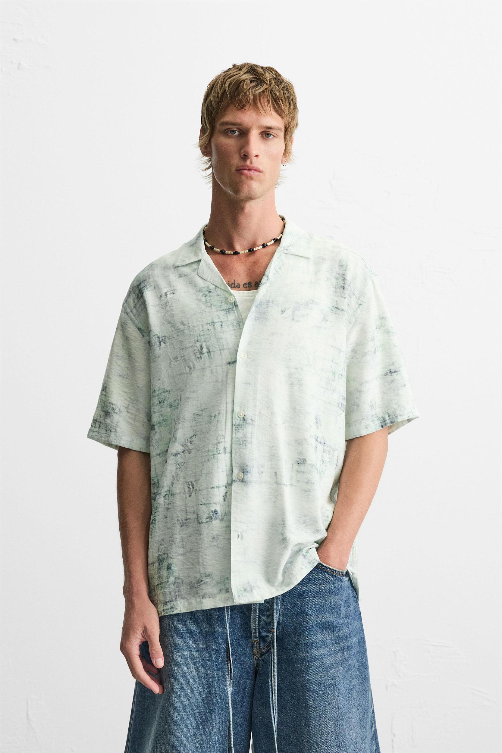 ABSTRACT PRINT SHIRT Product Image