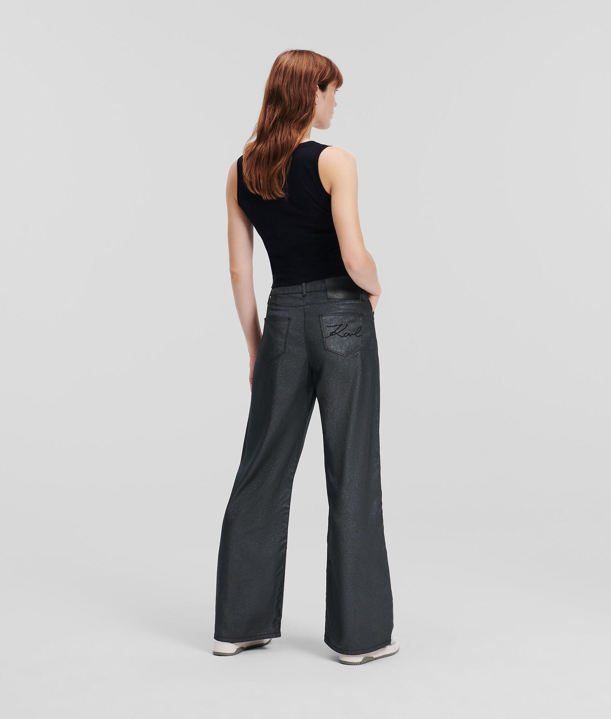 SPARKLING WIDE-LEG JEANS Product Image