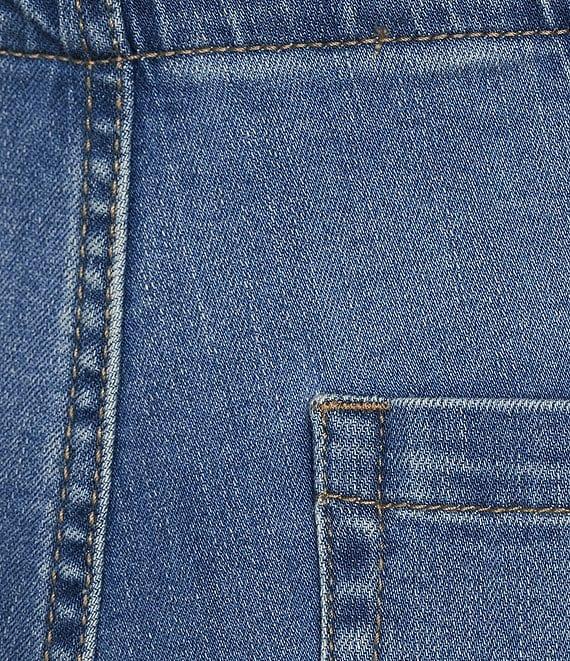 Westbound the HIGH RISE fit Crop Pull-On Denim Jeans Product Image