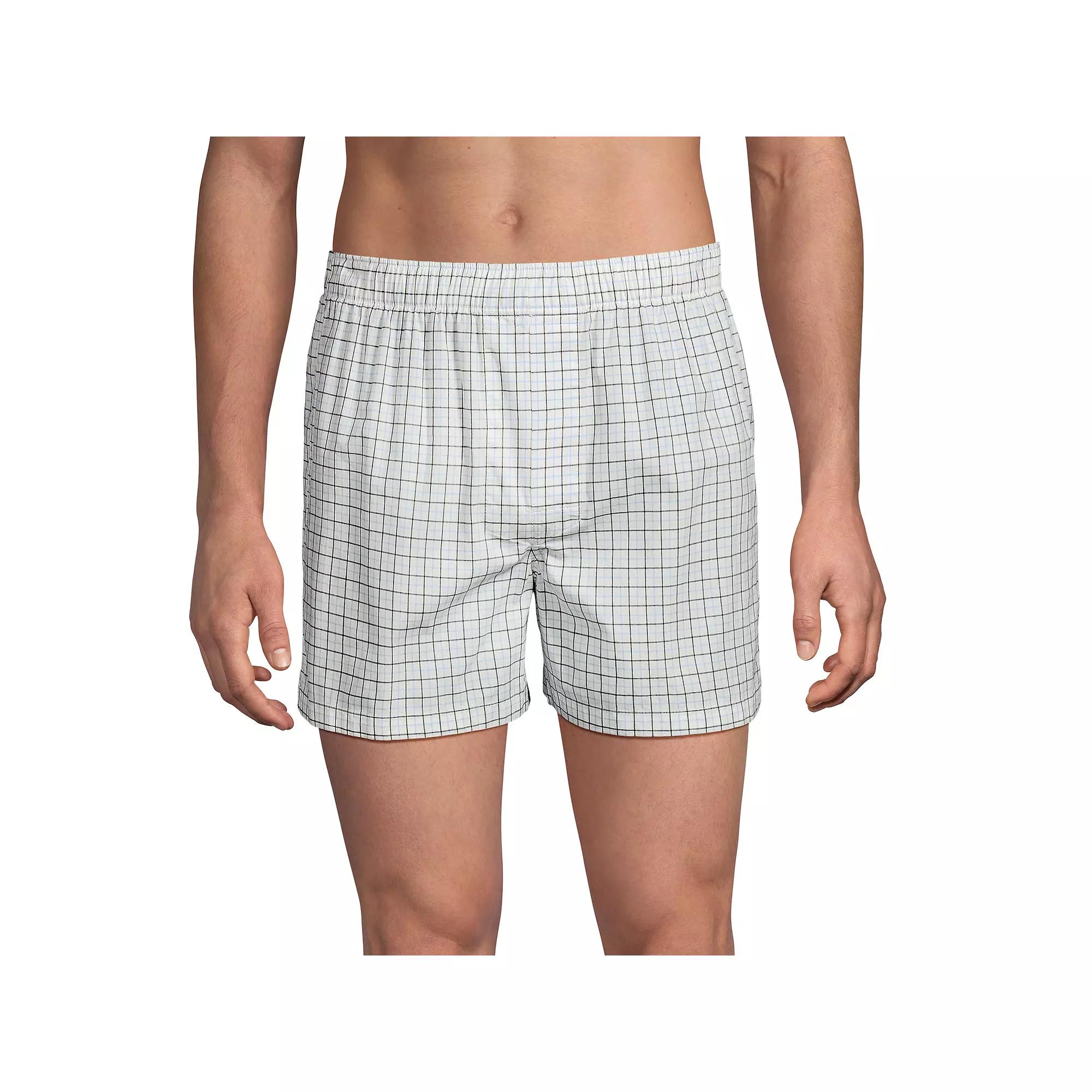 Men's Lands' End 3-Pack Essential Boxers,  Product Image