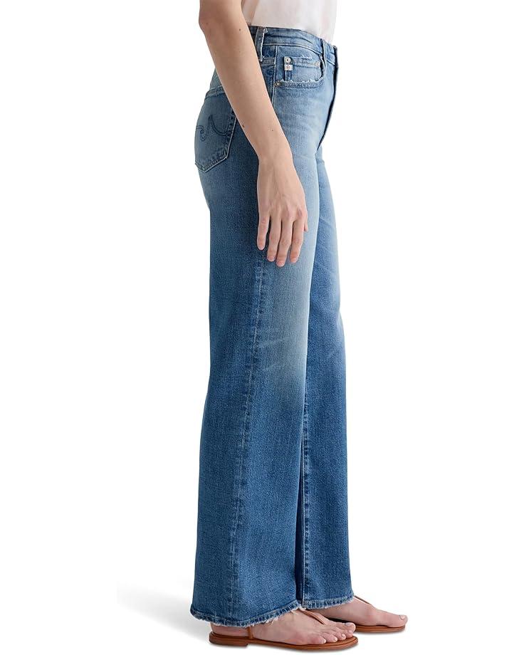 Stella Mid Rise Wide Leg Palazzo Jeans in Nautical Mile Product Image