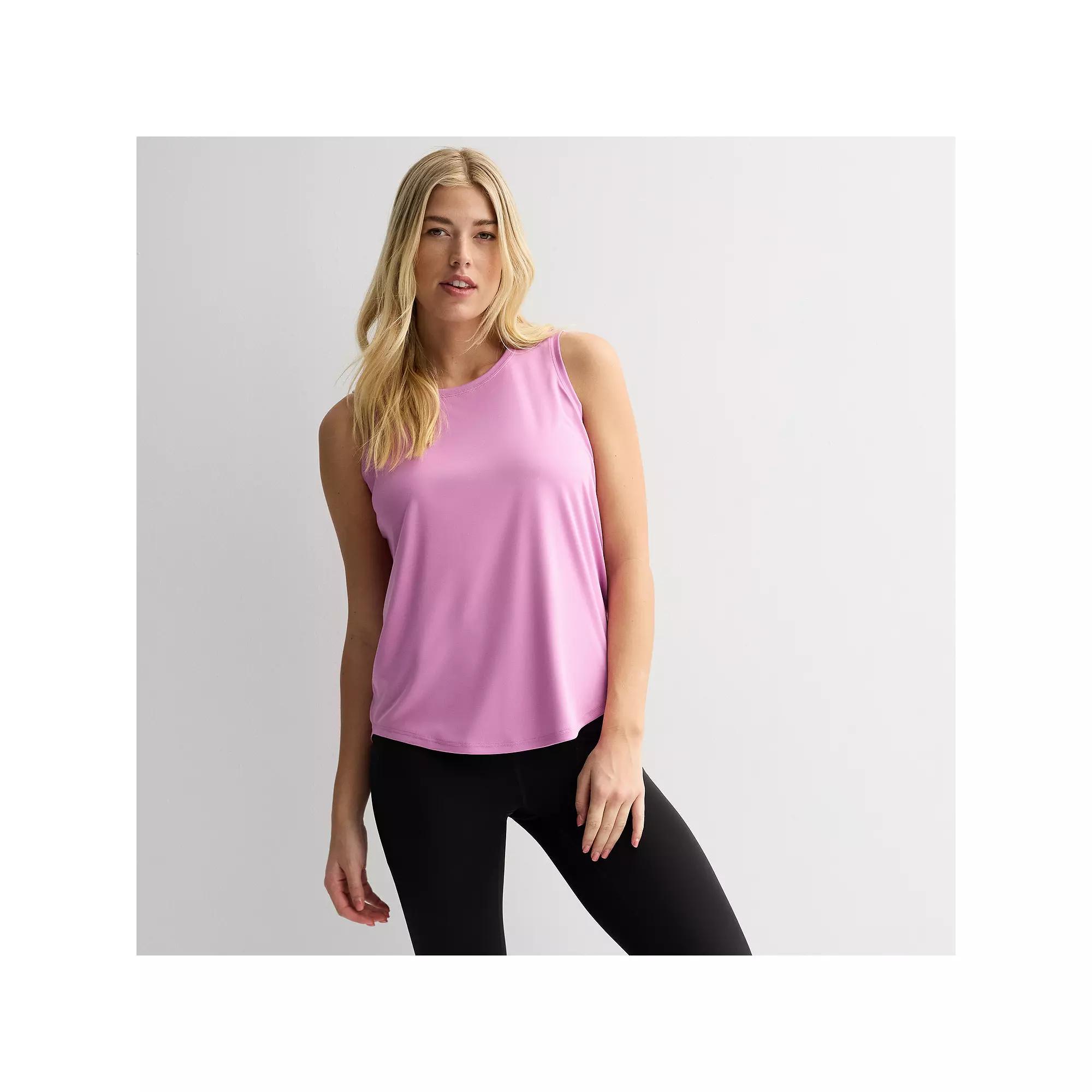 Petite Tek Gear® Dry Tek Tank Top, Women's, Size: Small, Purple Macaroon Product Image