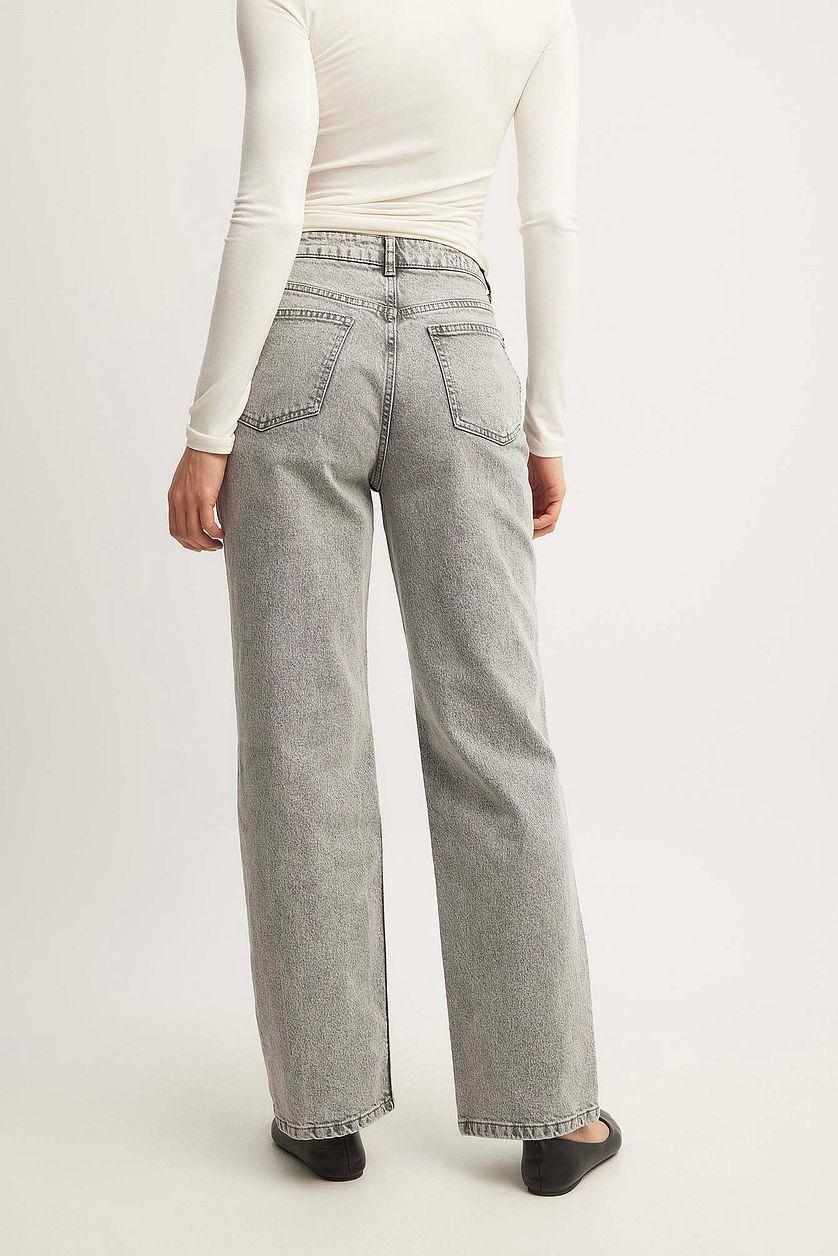 Straight High Waist Jeans Product Image