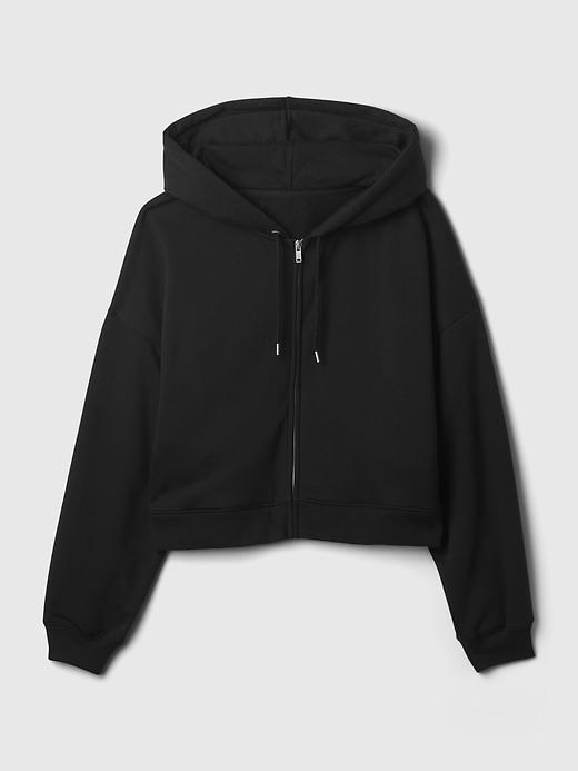 VintageSoft Cropped Hoodie Product Image