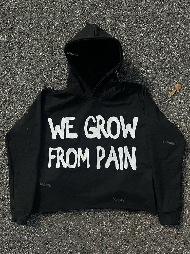 Vintage Benowrld Graphic Oversized Hoodie Product Image