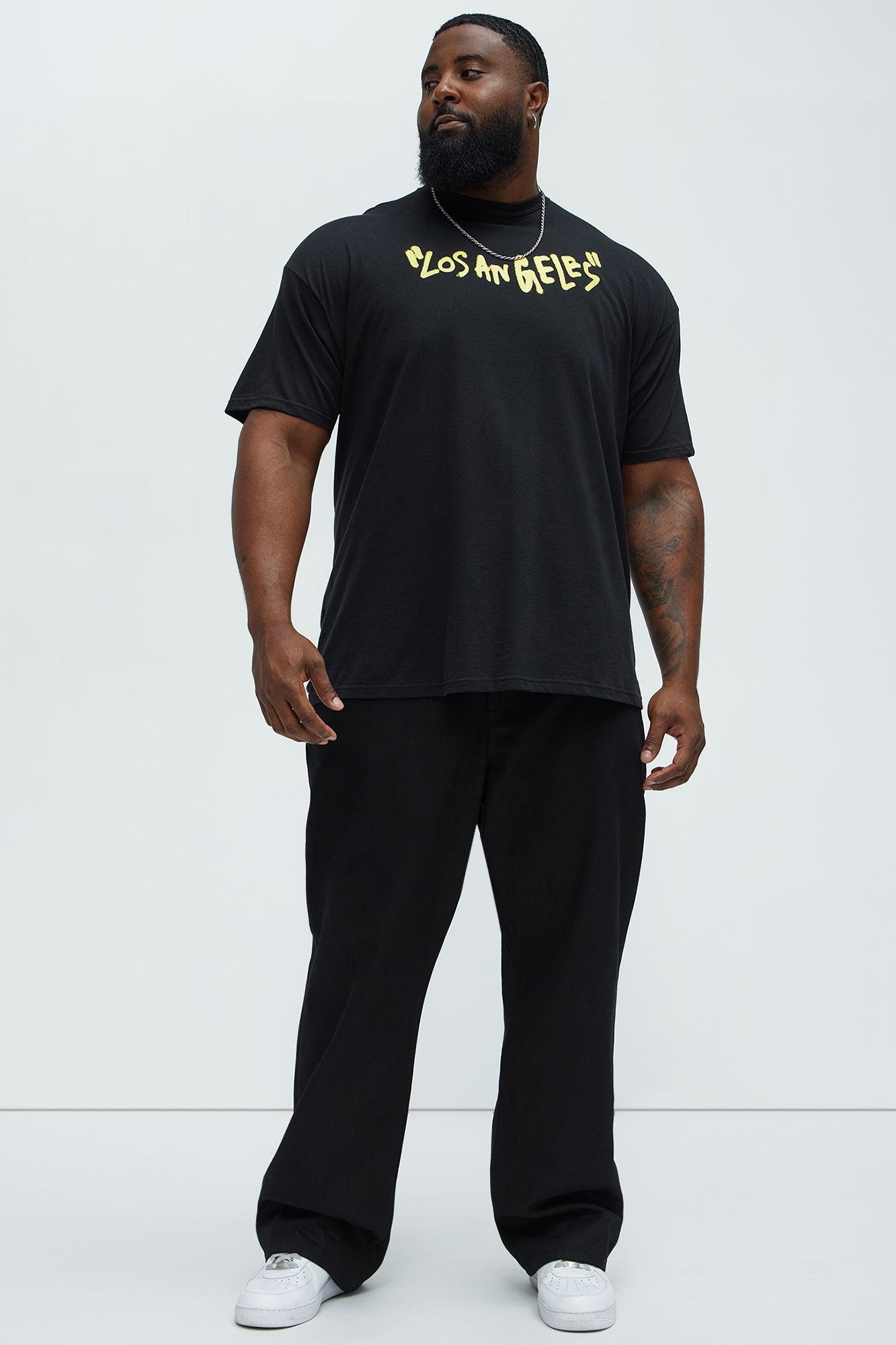 Welcome To ″LA″ Short Sleeve Tee - Black Product Image