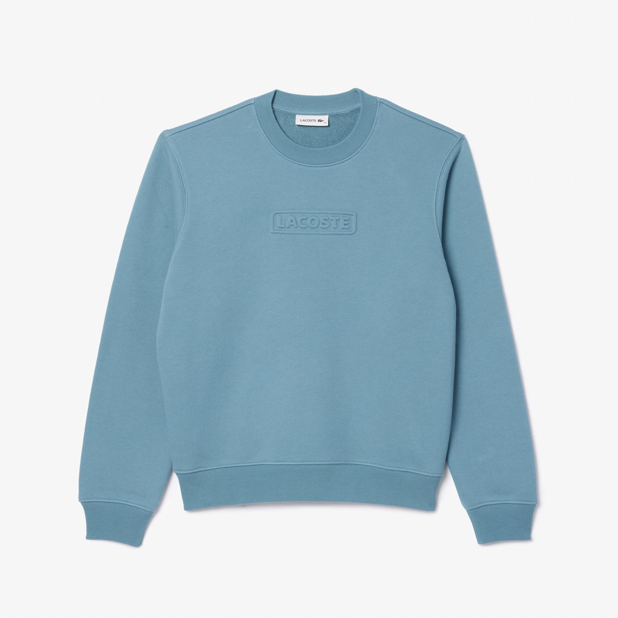 Embossed Logo Cotton Sweatshirt Product Image