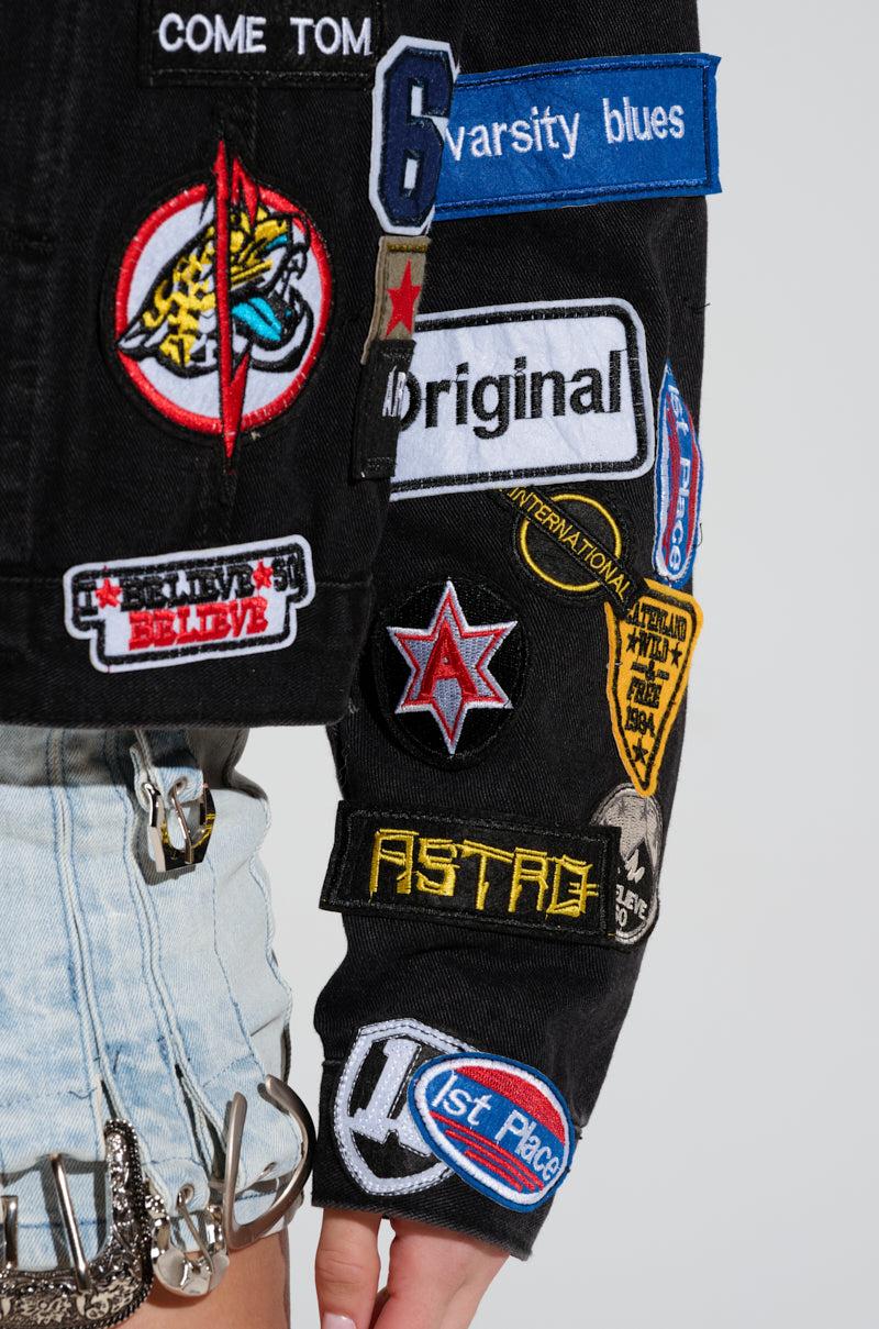 PATCH IT UP DENIM JACKET Product Image