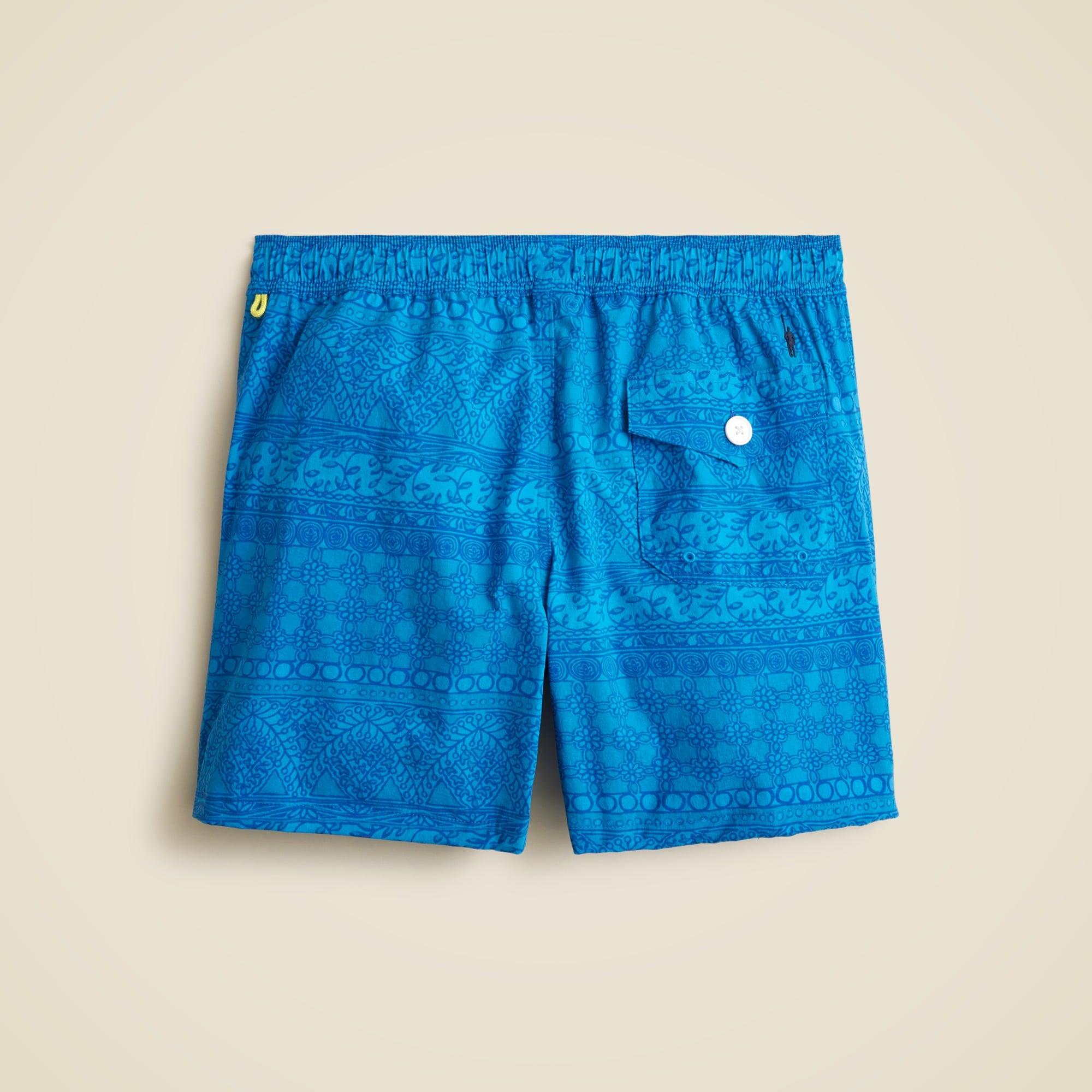 6'' stretch swim trunk in print with ECONYL® nylon Product Image