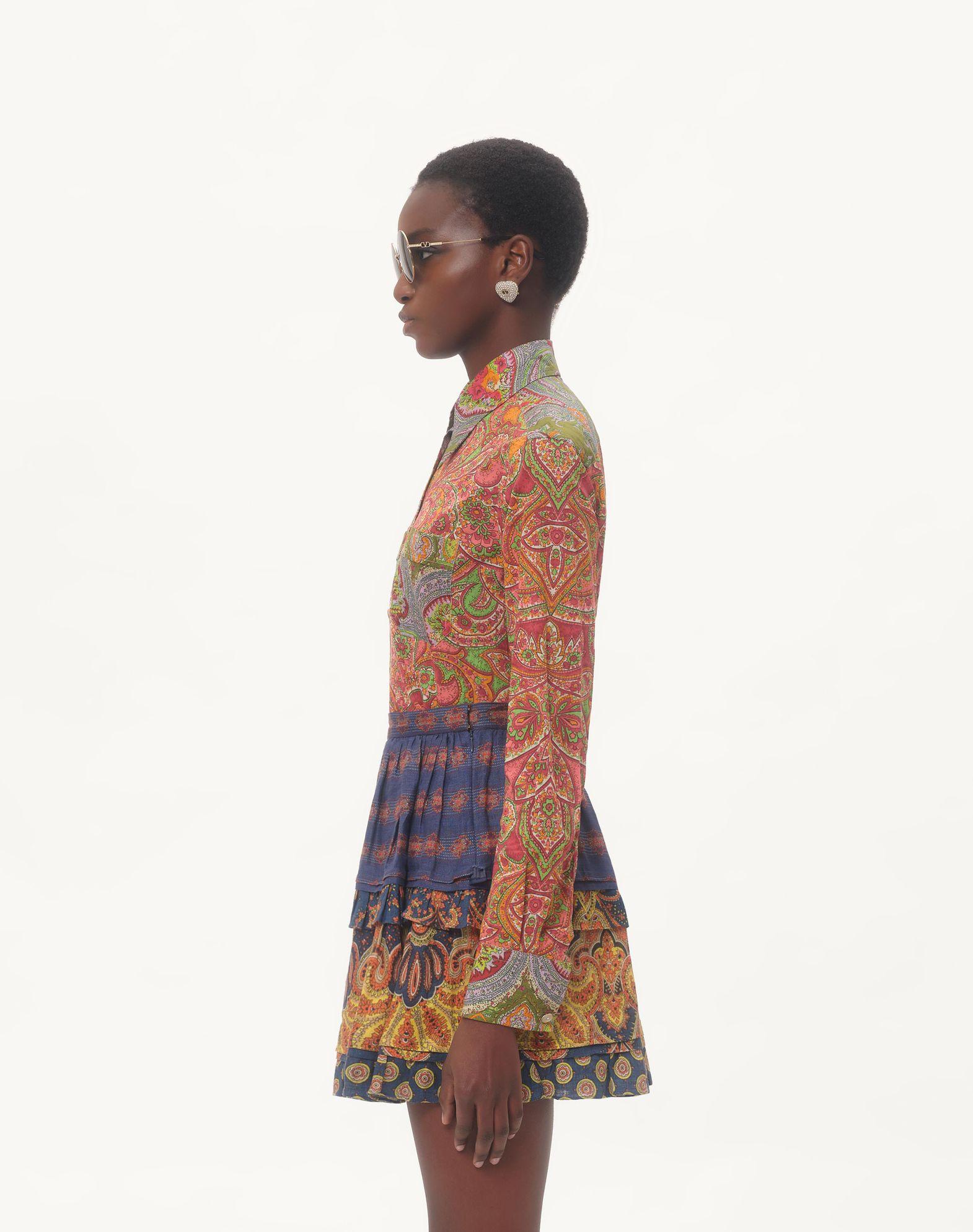 Shirt In Mussola Cachemire Voyage Imaginaire  Product Image