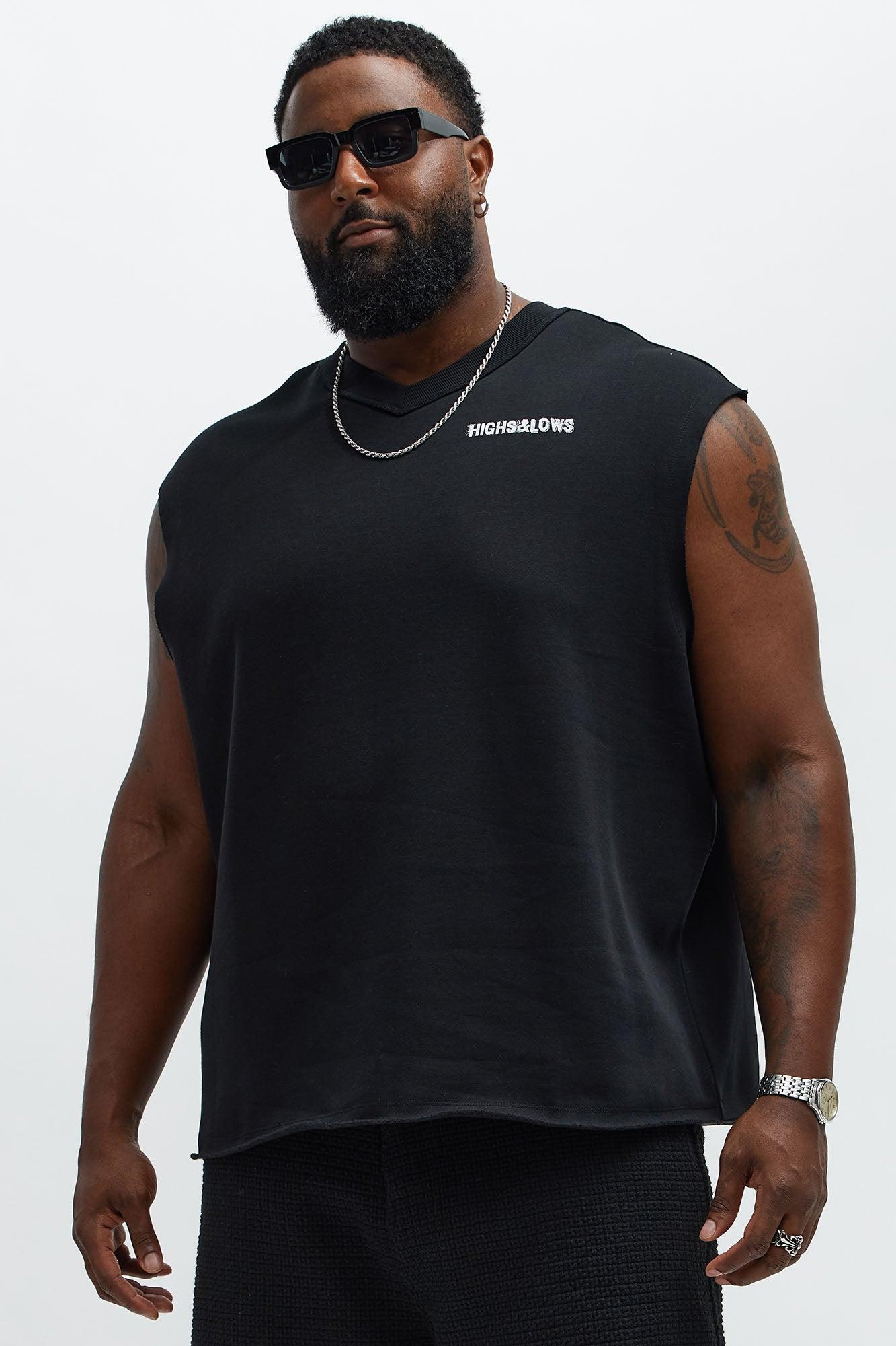 Tyson Highs And Lows Muscle Tee - Black Male Product Image