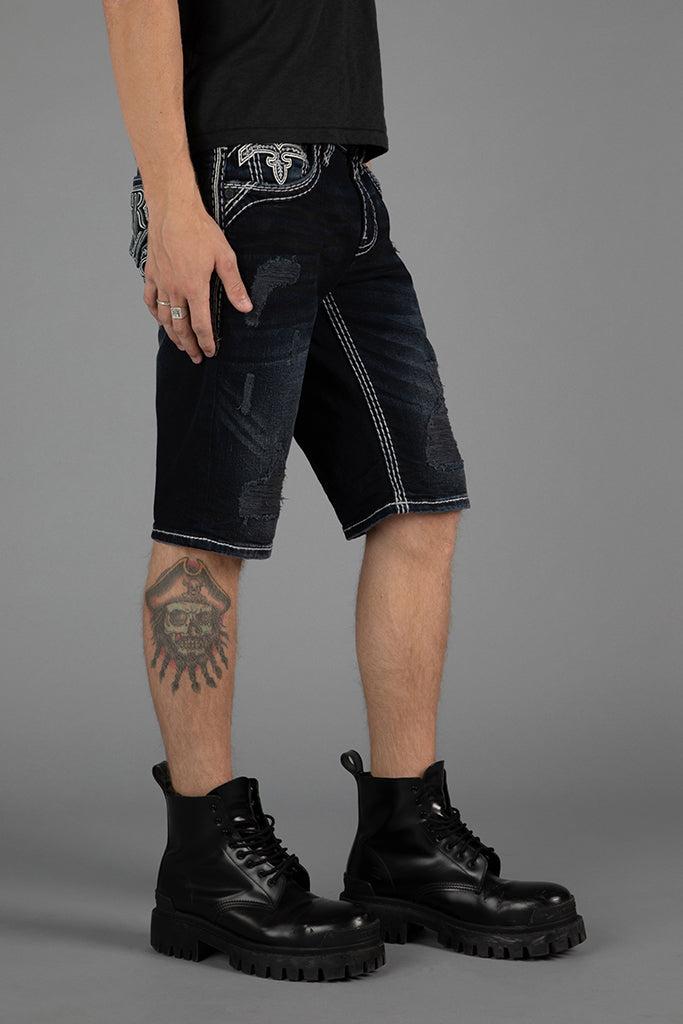 Ares Denim Shorts Male Product Image