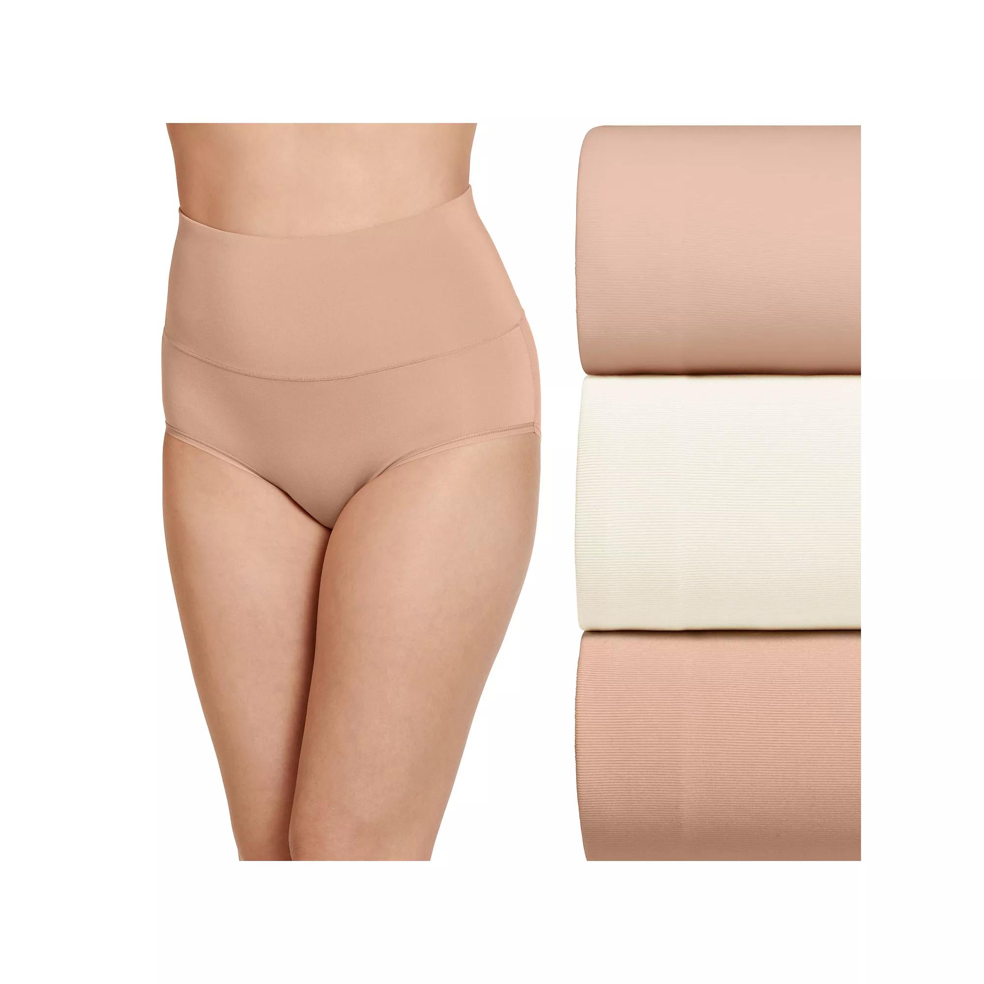 Women's Jockey® Skimmies 360° 3-Pack Smoothing Brief Panty Set 1766,  Product Image