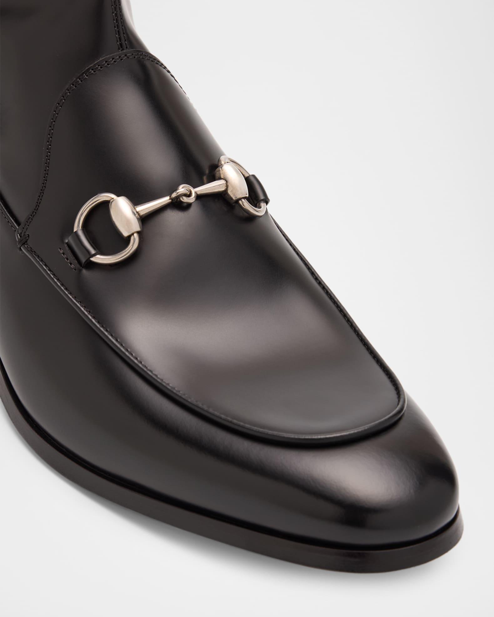 Men's Next Horsebit Leather Zip Booties Product Image