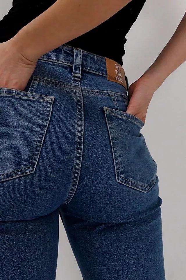 CRVY Vintage High-Rise Flare Jeans Product Image