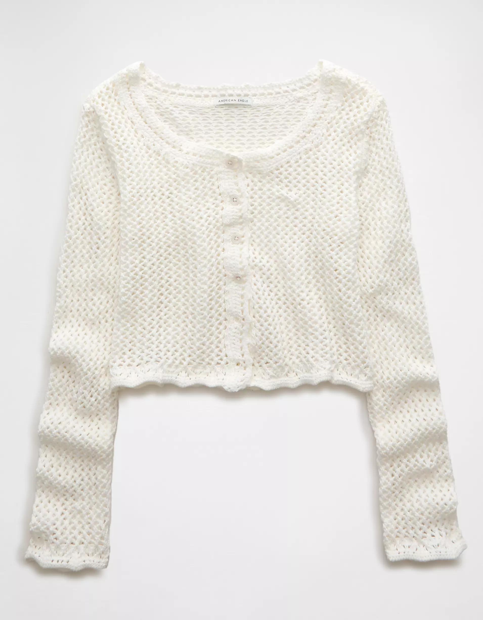 AE Open Stitch Cardigan Product Image