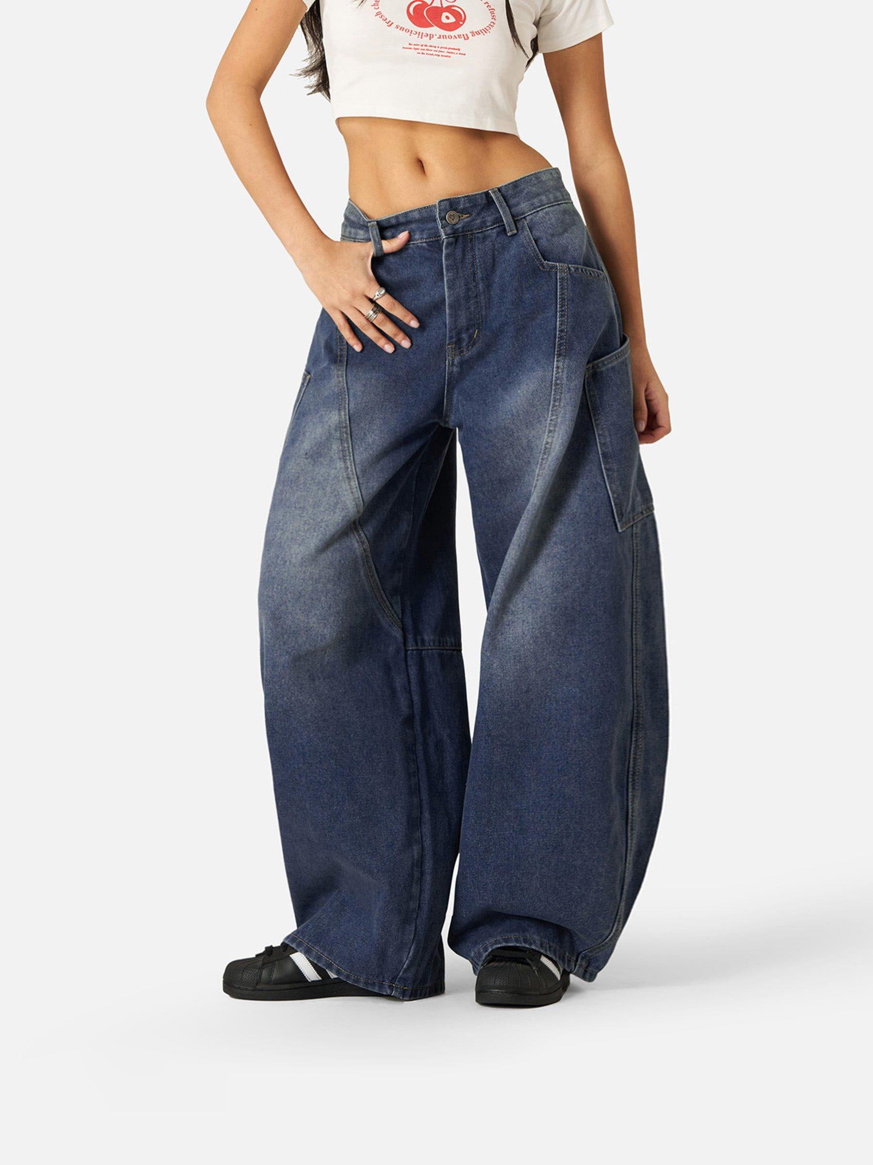 Aelfric Eden  Baggy Barrel Big Pocket Jeans Product Image