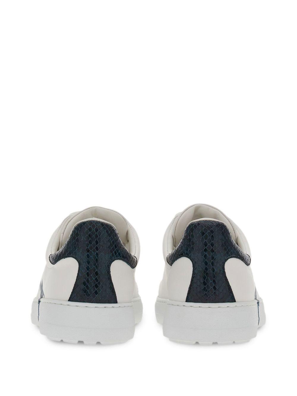 Gancini-print low-top sneakers Product Image