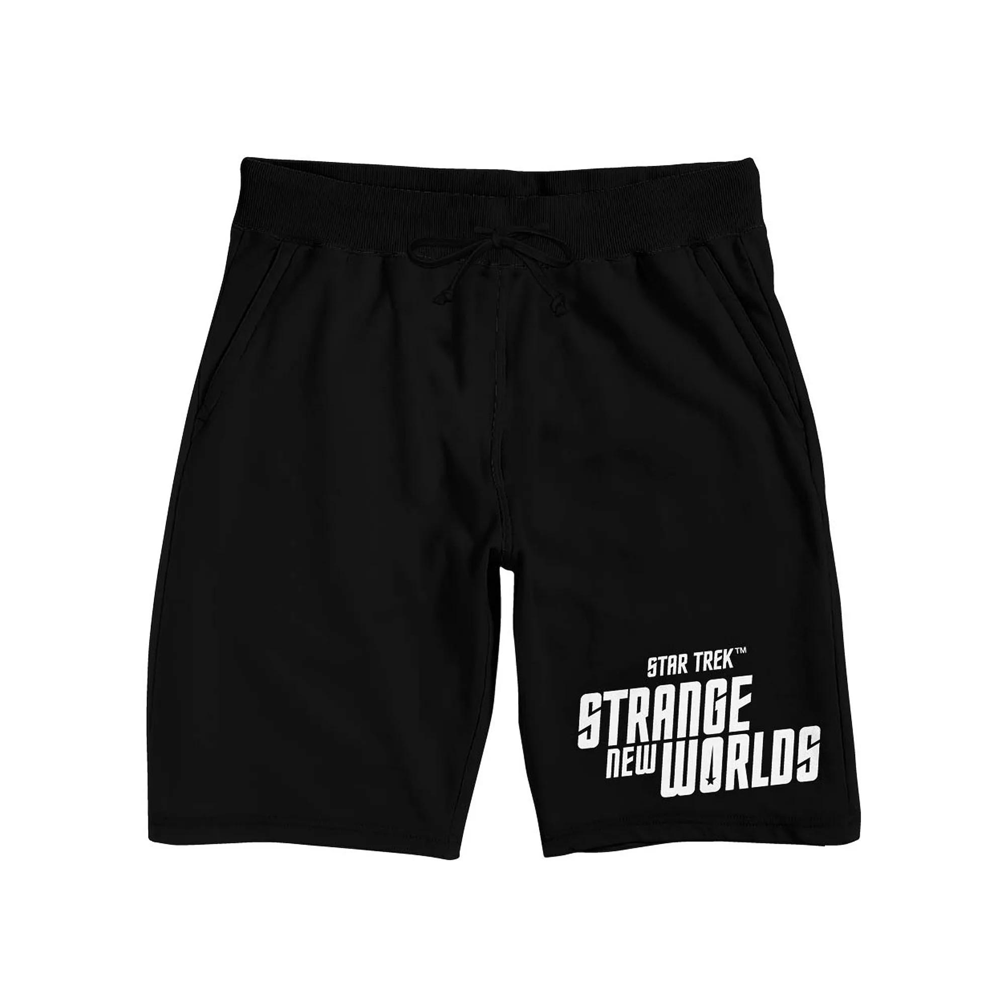Men's Star Trek Strange New Worlds Logo Pajama Shorts,  Product Image