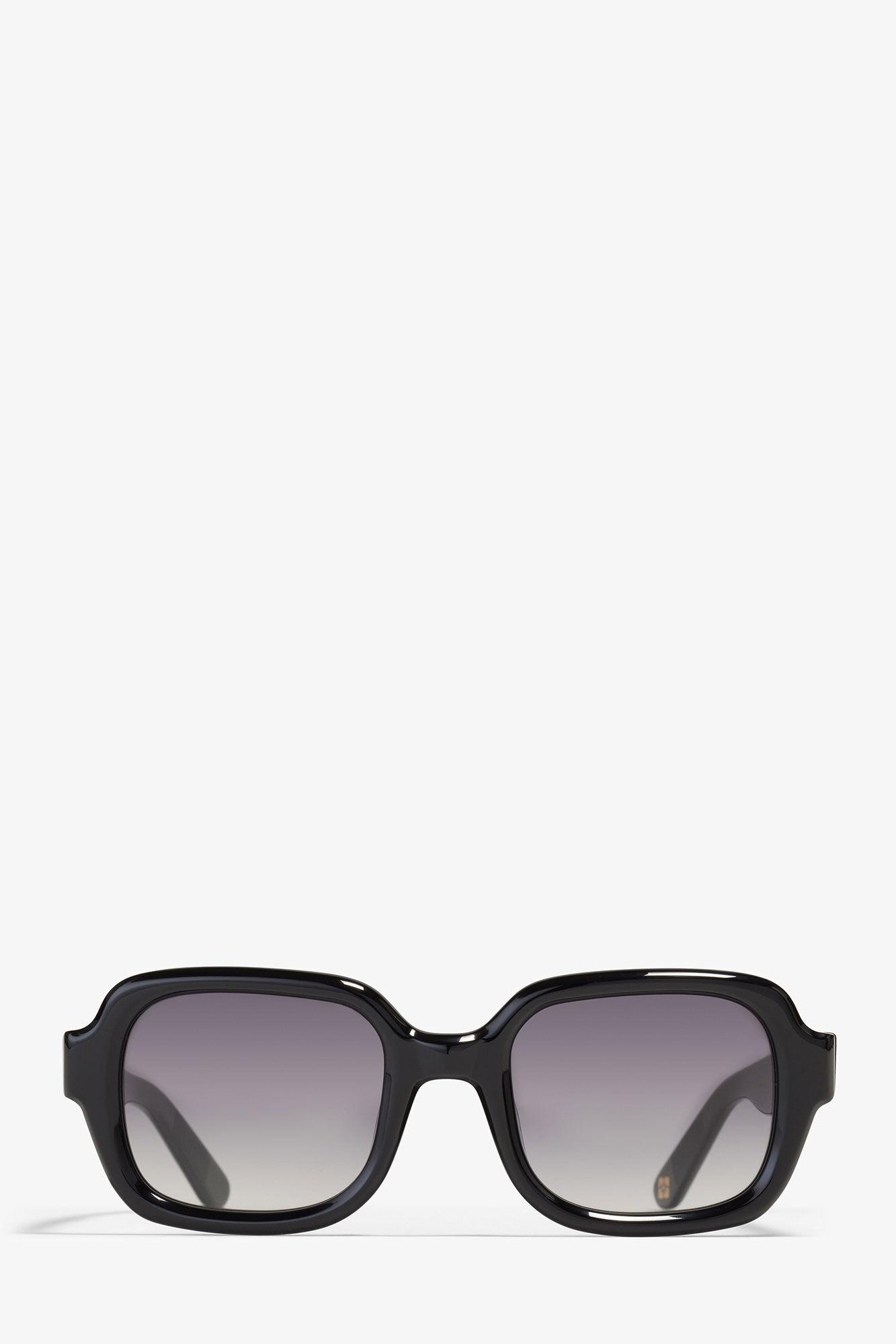 GANNI x Ace & Tate Black Twiggy Sunglasses Product Image