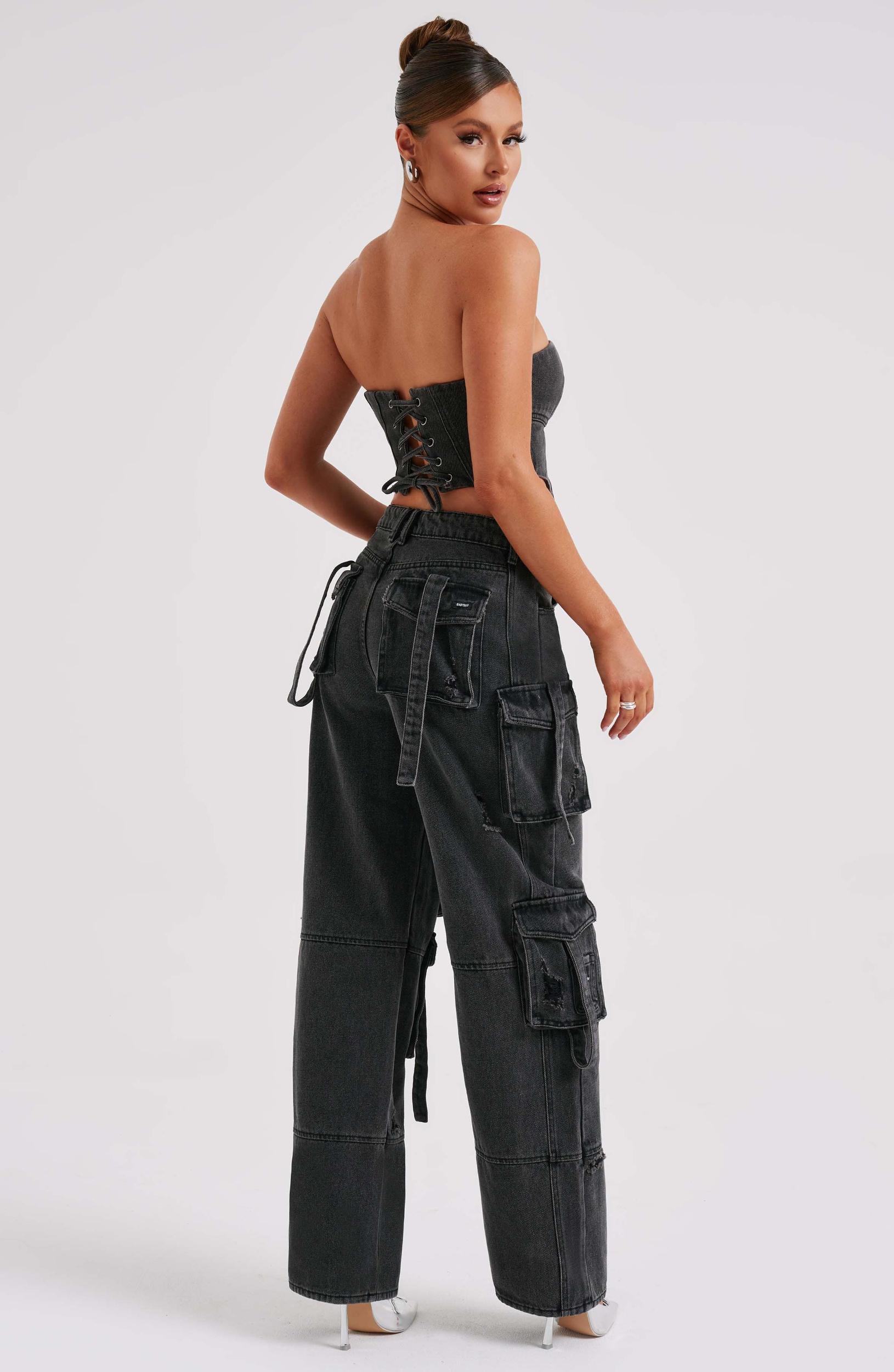 Brooklyn Cargo Pant - Black Product Image