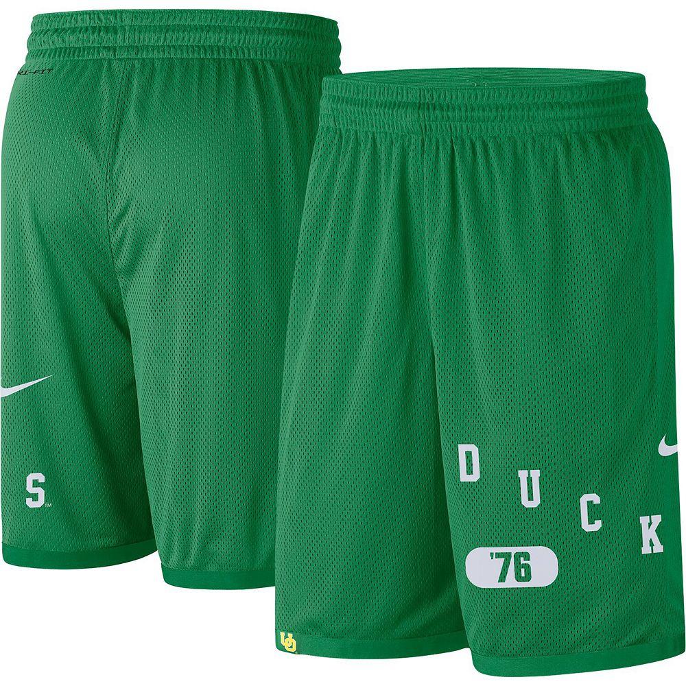 Men's Nike Green Oregon Ducks Wordmark Performance Shorts, Size: Medium Product Image