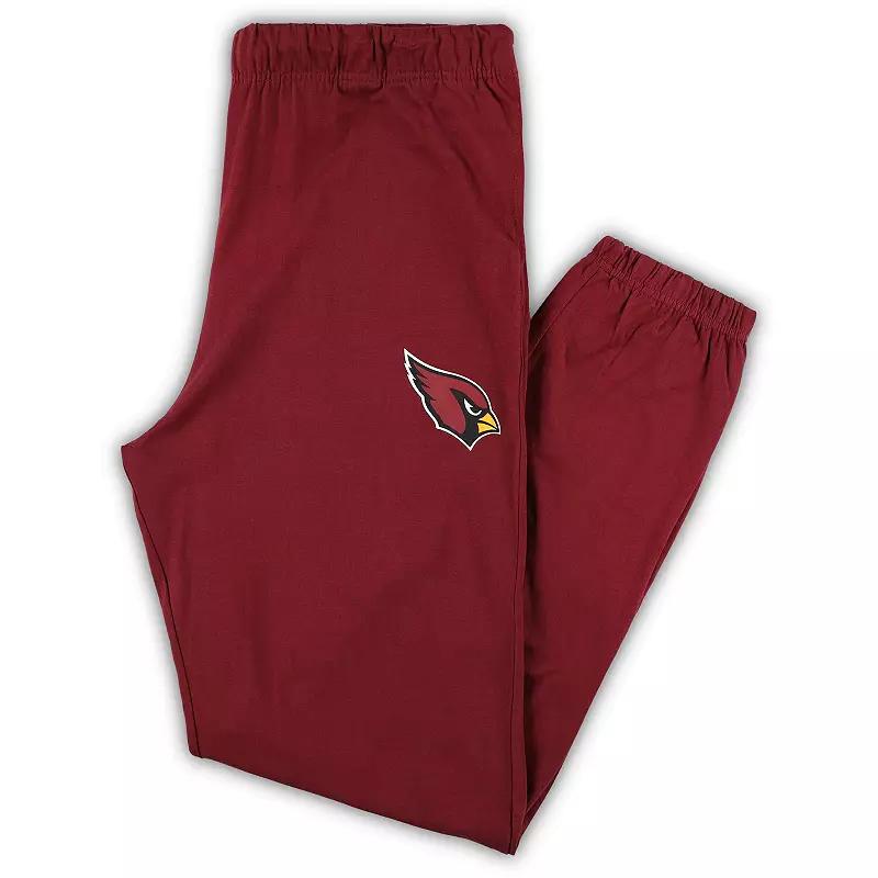 Men's Fanatics Branded Cardinal Arizona Cardinals Big & Tall Tracking Lightweight Pajama Pants, Size: 5XB, Red Product Image