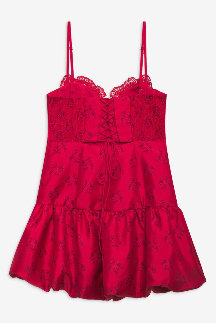 Annika Mini Dress — Red Product Image