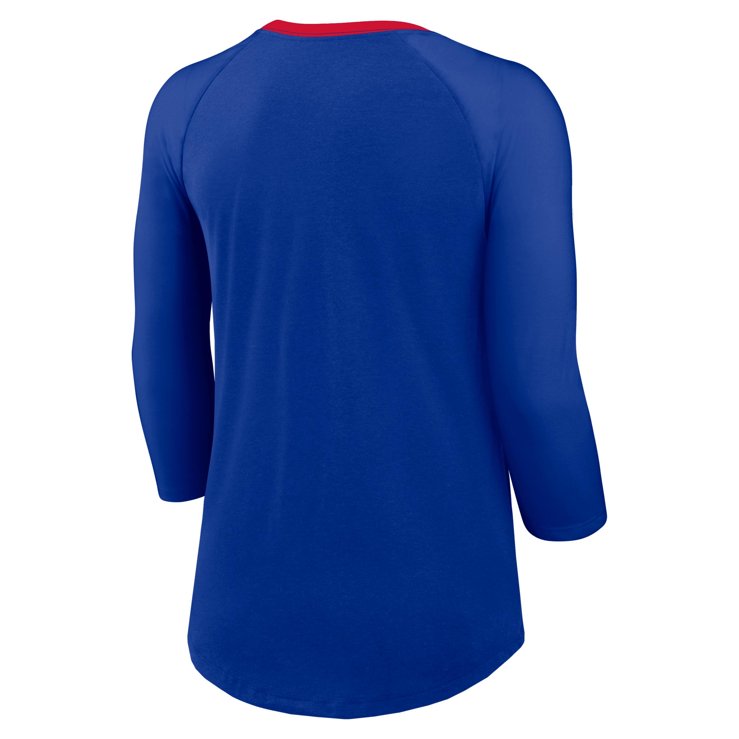 Buffalo Bills Nike Womens NFL 3/4-Sleeve T-Shirt | 01UE01PZ81-PVL Product Image