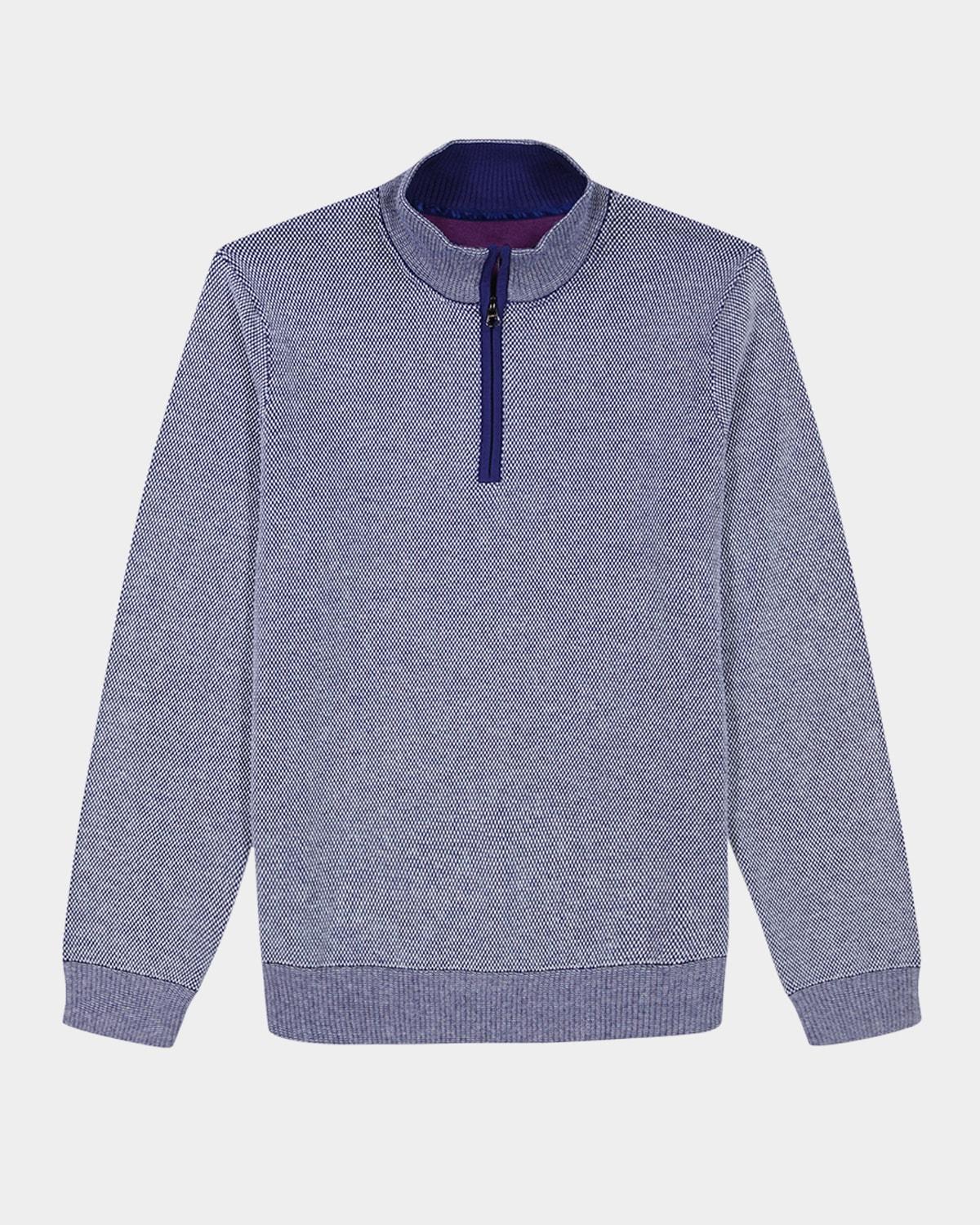 Mens Shane Quarter-Zip Sweater Product Image