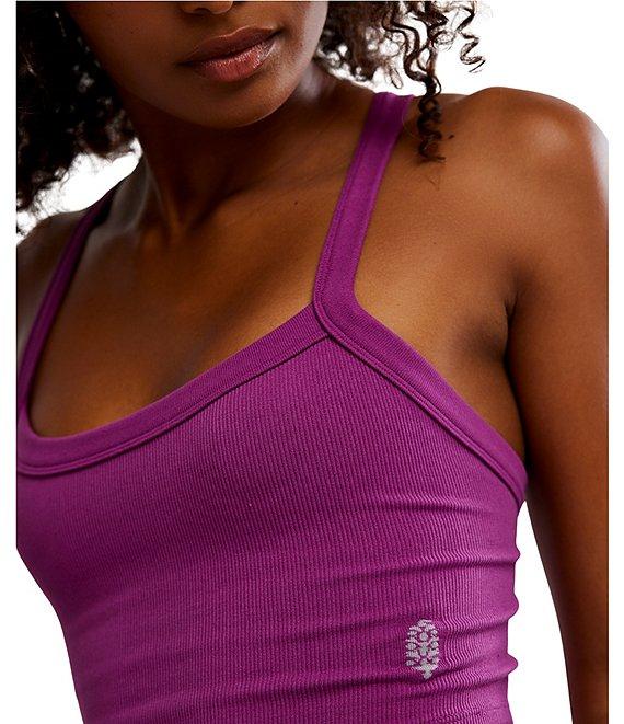 Free People FP Movement All Clear Solid Scoop Neckline Sleeveless Cami Product Image