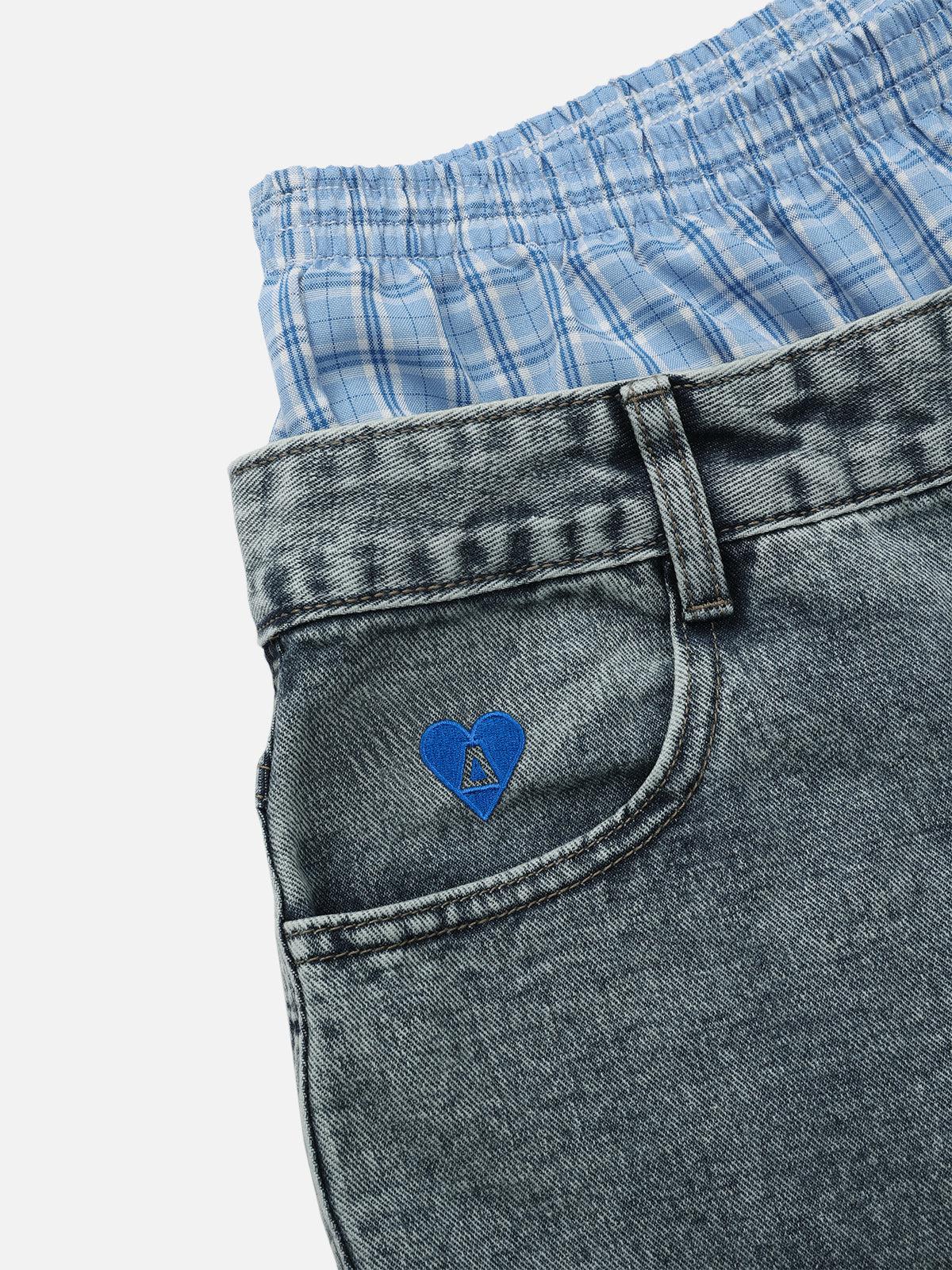 Aelfric Eden Double Waist Baggy Jeans Product Image