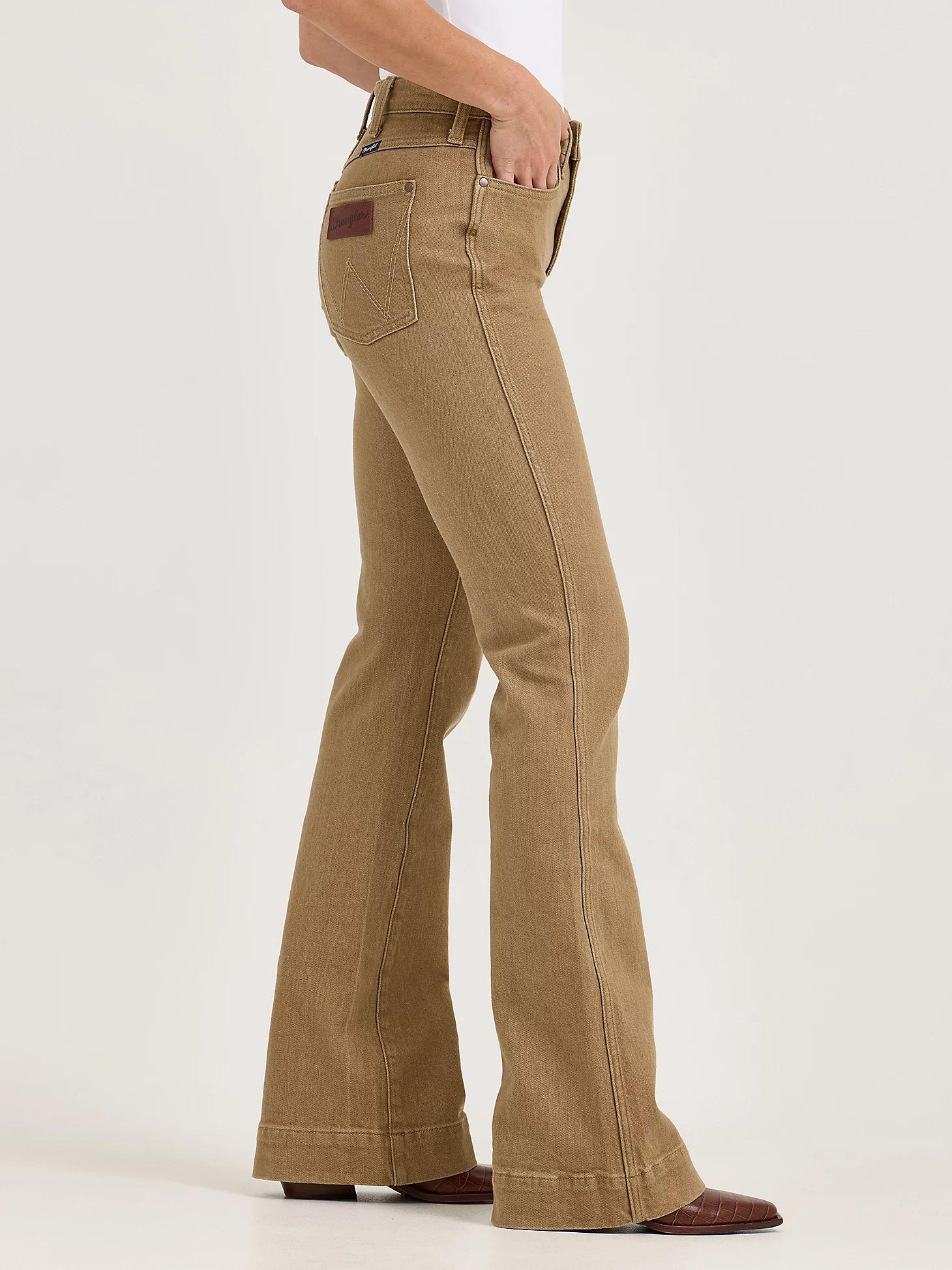 Women's Wrangler Retro® Bailey High Rise Colorwash Trouser Jean | Women's JEANS | Wrangler® Product Image