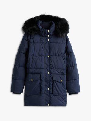Hooded Puffer Coat Product Image