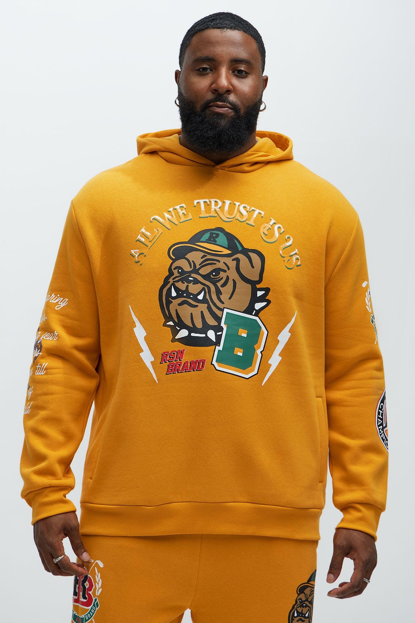 Bully University Hoodie - Yellow Product Image