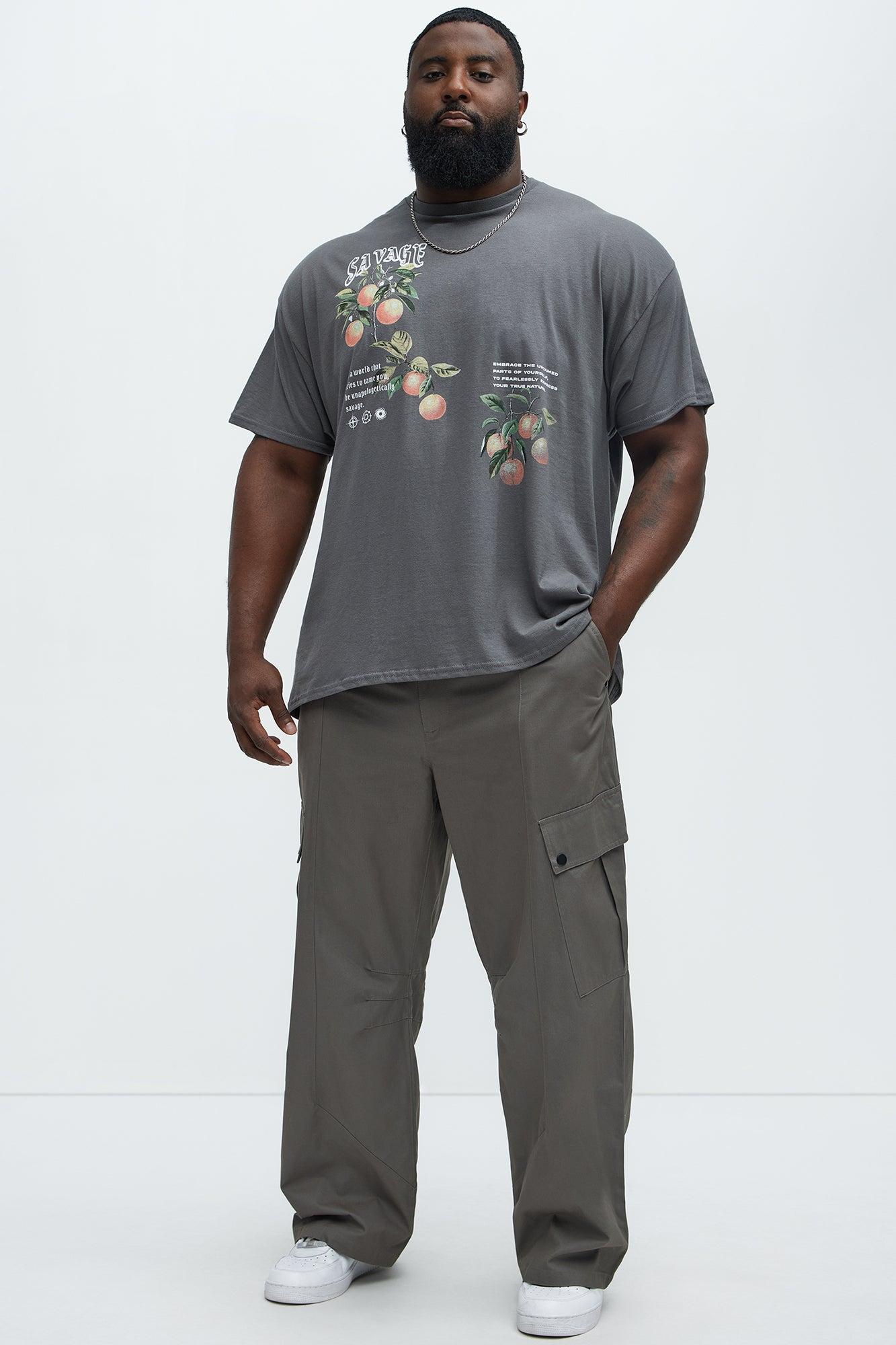 Savage True Nature Short Sleeve Tee - Charcoal Product Image