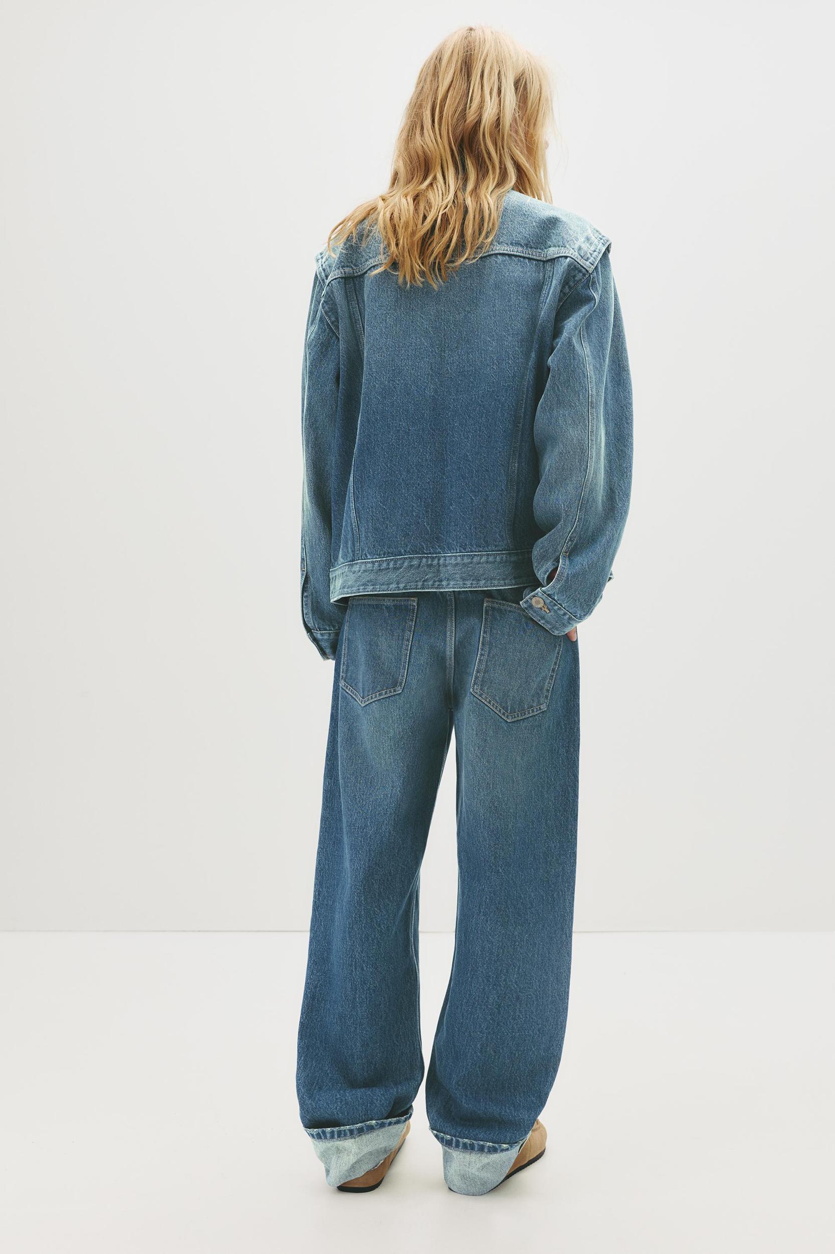 Straight-leg selvedge jeans Product Image