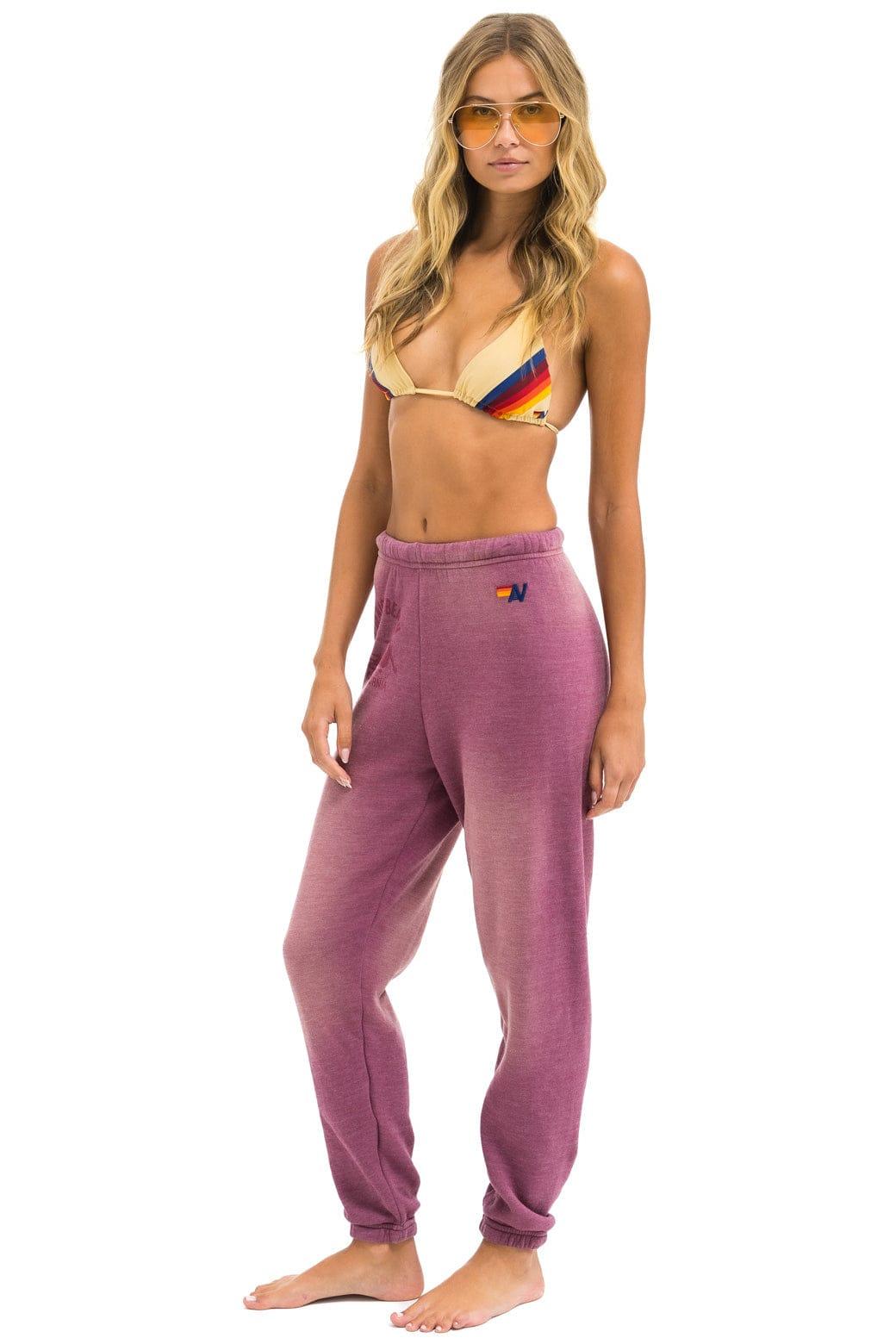 VENICE SURFER SWEATPANTS - FADED BERRY Female Product Image