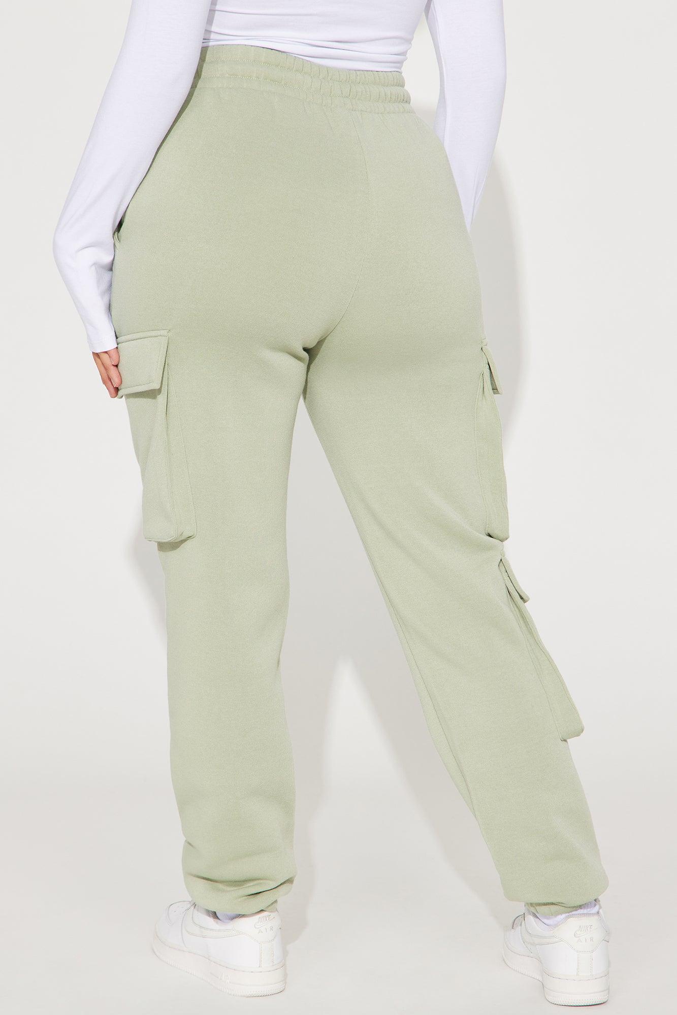 Hazel Cargo Lounge Jogger - Sage Product Image