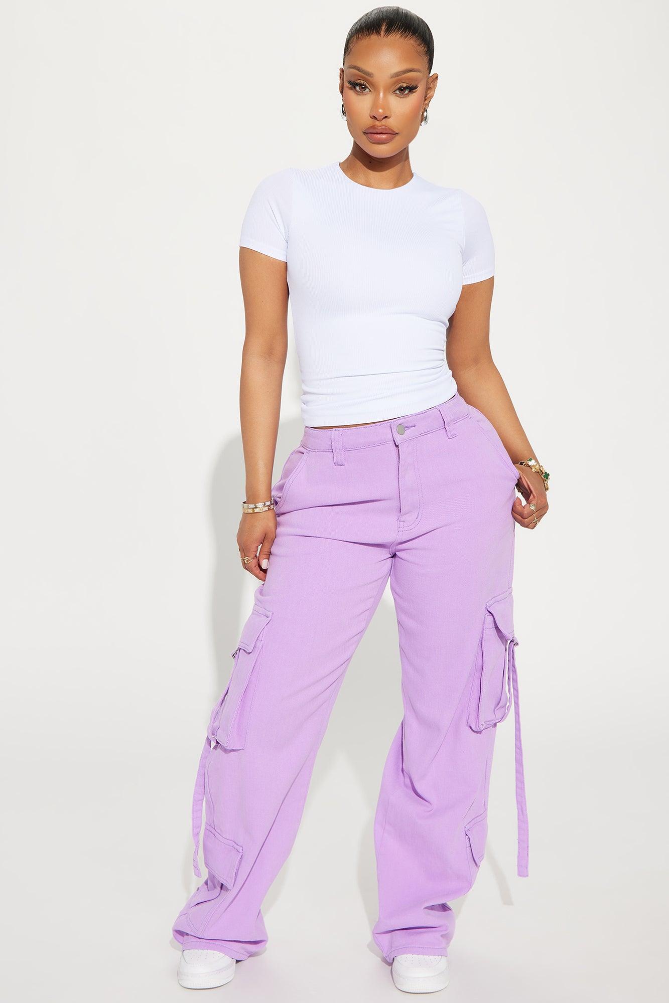 Chloe Crew Neck Short Sleeve Tee - White Product Image