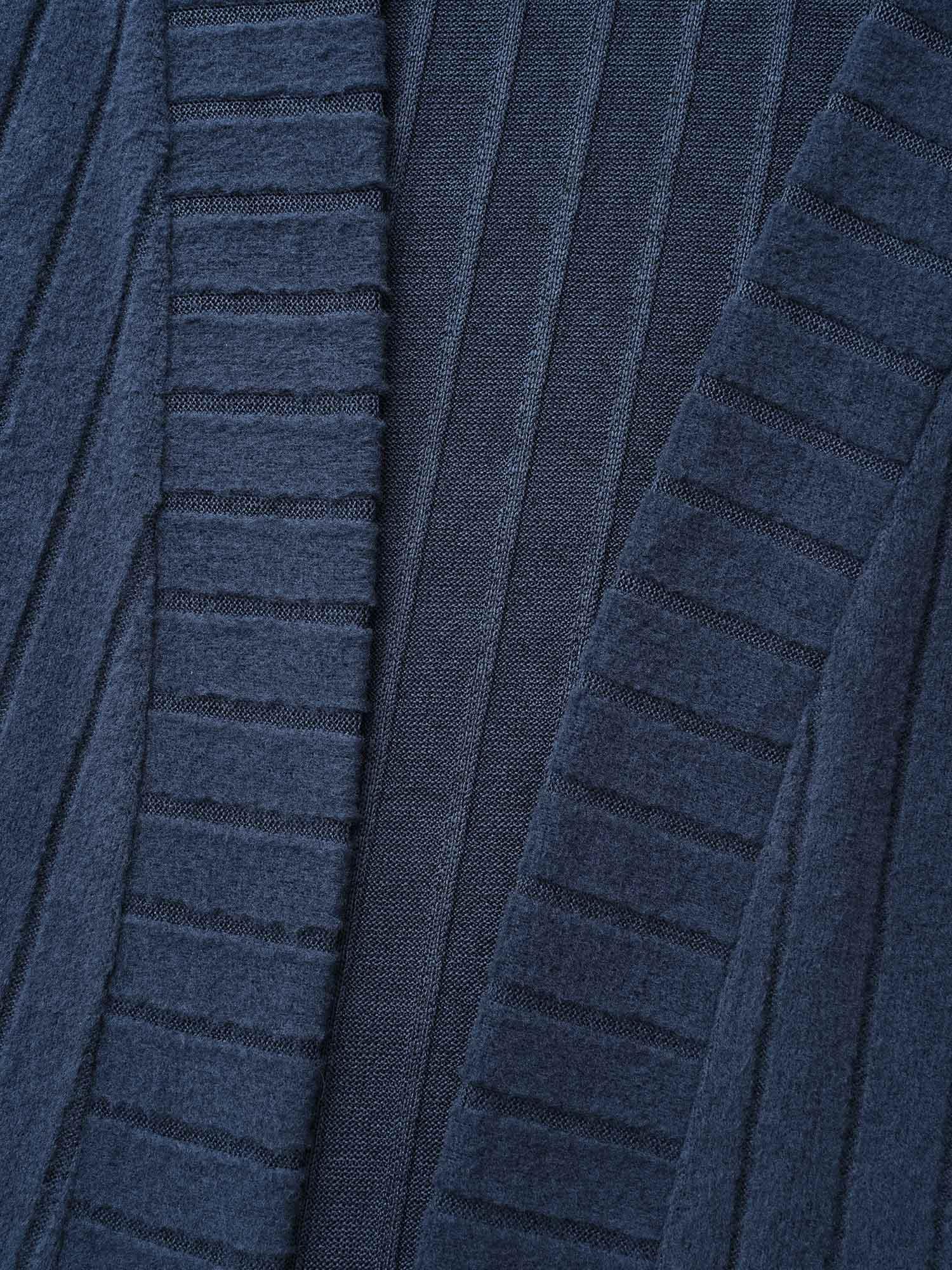 Plain Pit Strip Curved Hem Coat Female Product Image